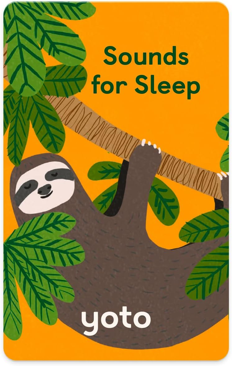Yoto Sounds for Sleep &ndash; Kids Audiobook Card for Use with Player & Mini All-In-1 Audio Player, Screen-Free Listening with Relaxing White Noise & Sound Effects for Naptime Bedtime & Winding Down image number 3