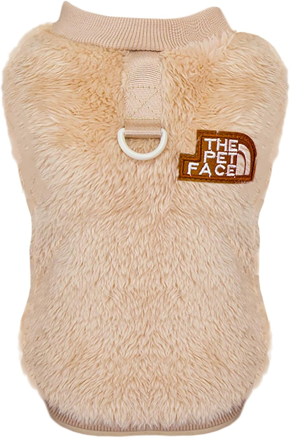 Izefia Dog Sweater Clothes Apparel Fleece Woolen Sweaters Winter Warm Sweat Shirt Soft Pajamas Trendy Pet Face Pattern Vest Sweater for Small Dog Medium Cat Blue S