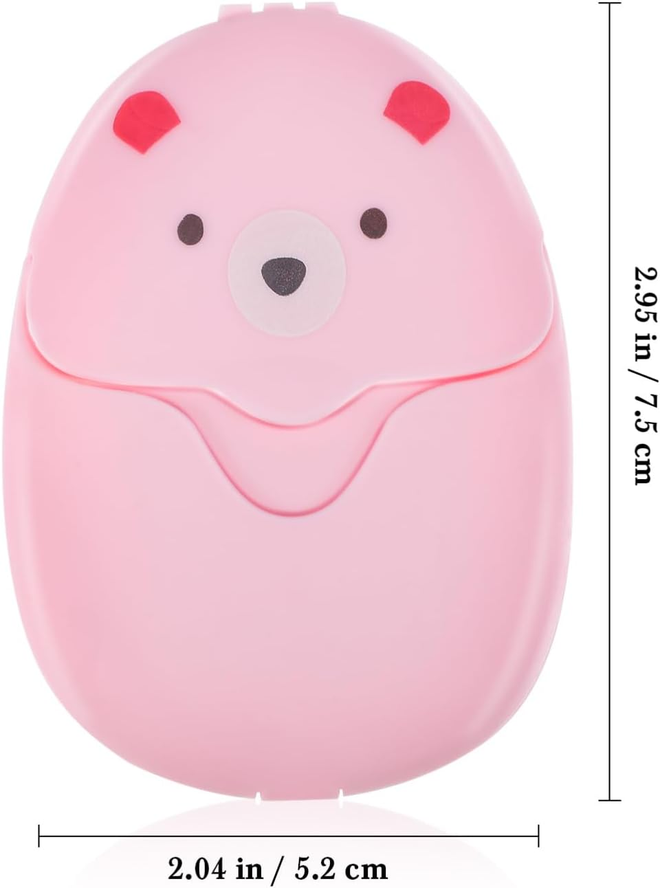 SUPVOX 3 Pcs Travel Soap Sheets Portable Paper Soap Flakes for Hand Washing Pp Material for Hiking and Travel Toiletries image number 3