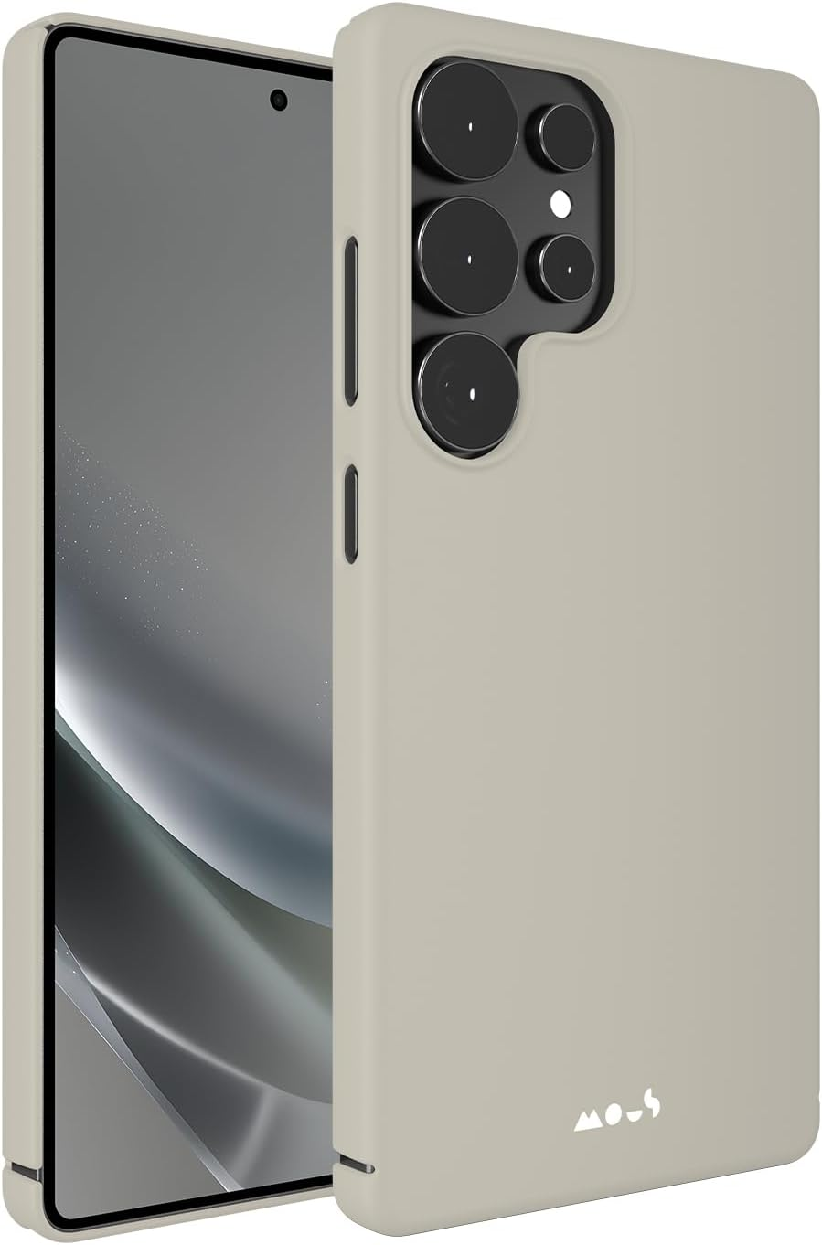 Mous for Samsung Galaxy S25 Case Slim Magsafe Compatible - Super Thin 2.0 - Magnetic Phone Cover - Sand