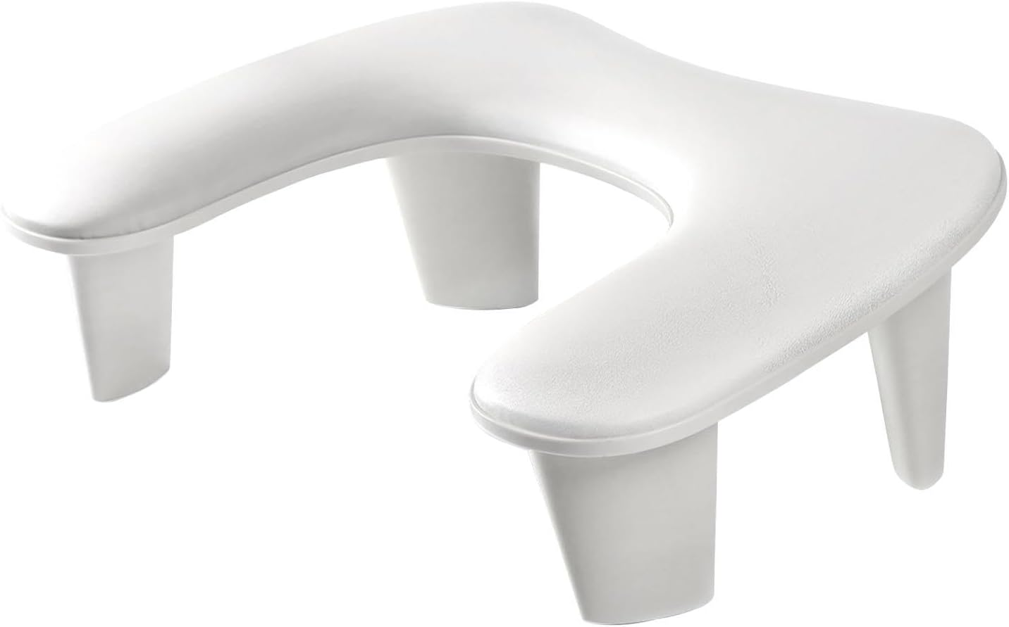 Amagogo PU Leather U Shaped Arm Rest Nail Hand Rest Nail Hand Pillow Professional Breathable Non Slip for Personal Salons Home DIY image number 1