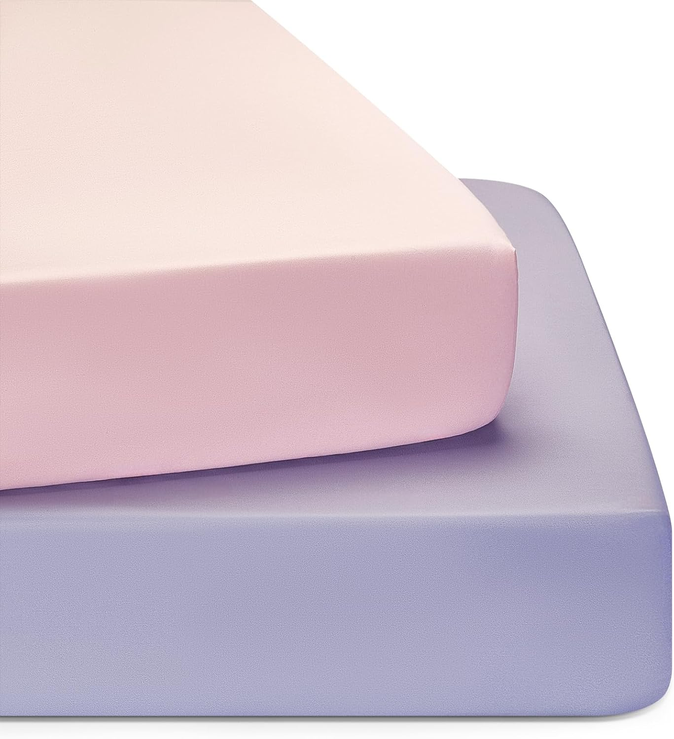 TILLYOU Pack and Play Sheet - Soft Quilted Crib Cover Pad, Toddlers Mattress Protector with 1''-3'' Deep Pocket, Thick Play Yard Playpen Sheets, Breathable Fluffy Crib Mattress Pad, 39"X27", Grey