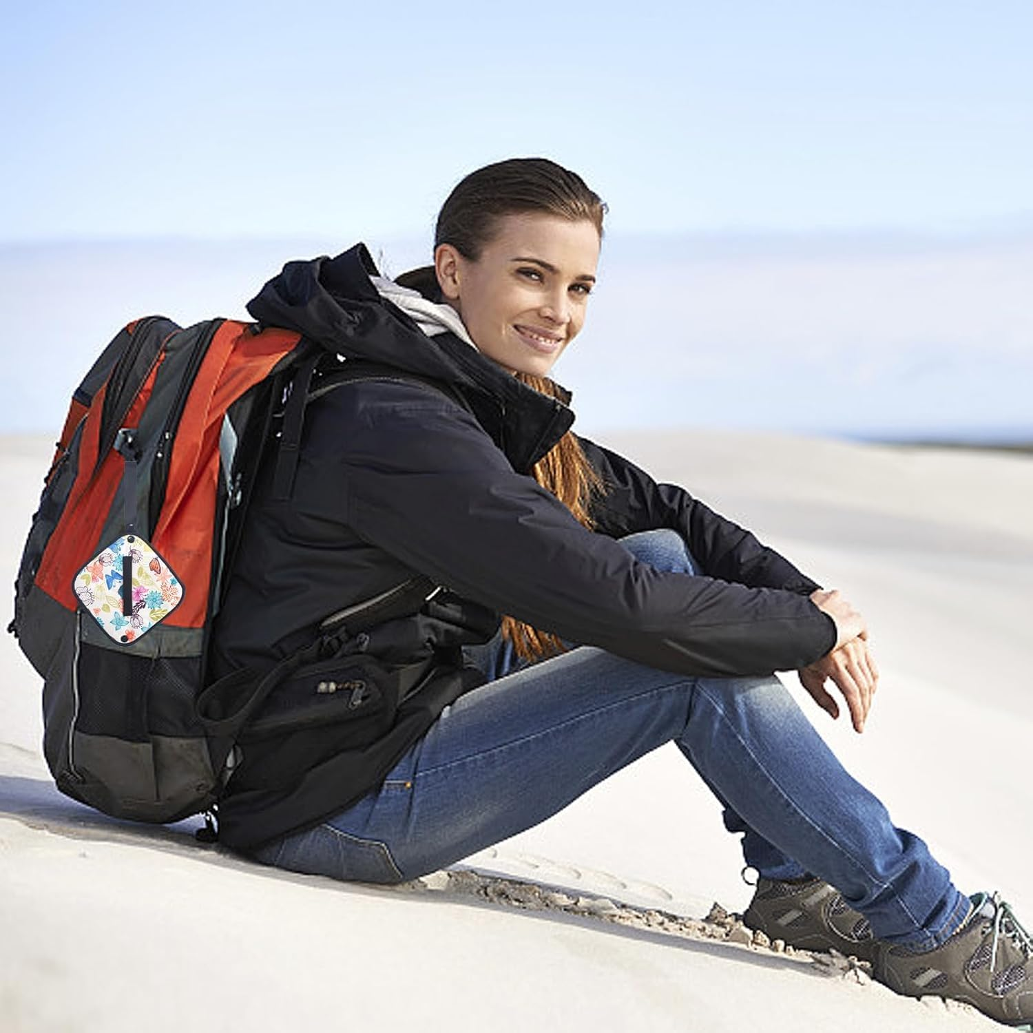 Pee Cloth for Women Hiking - Reusable Pee Rag, Soft Absorbent Washable Eco-Friendly Toilet Paper Alternative, Hygienic Female Urination Solution for Camping, Travel Essentials image number 3