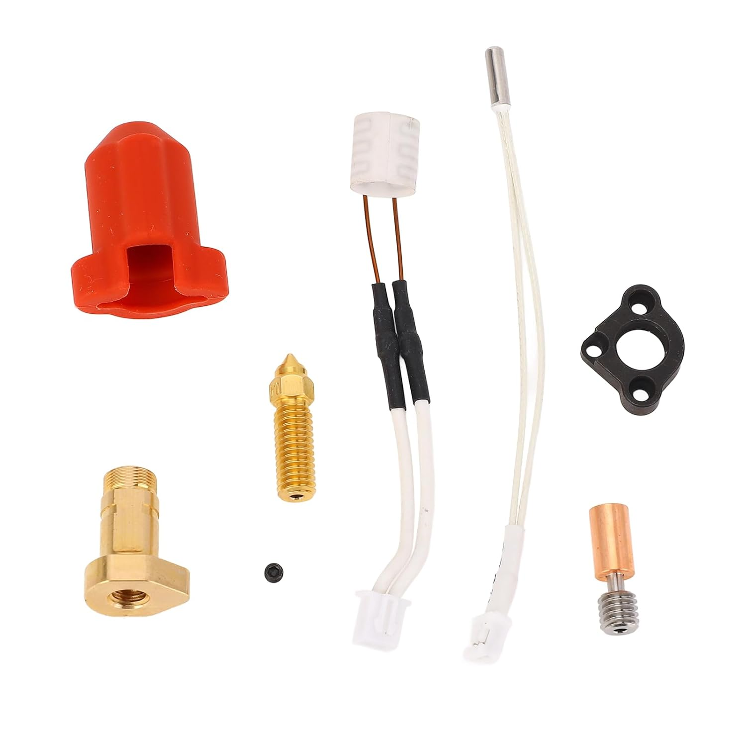 Ceramic Heating Block Hotend Kit for Ender-3 V3 KE Hotend Upgrades Kit,300℃ High Temperature Resistant, 600Mm/S High Speed Printing, All Metal High Thermal Conductivity image number 6