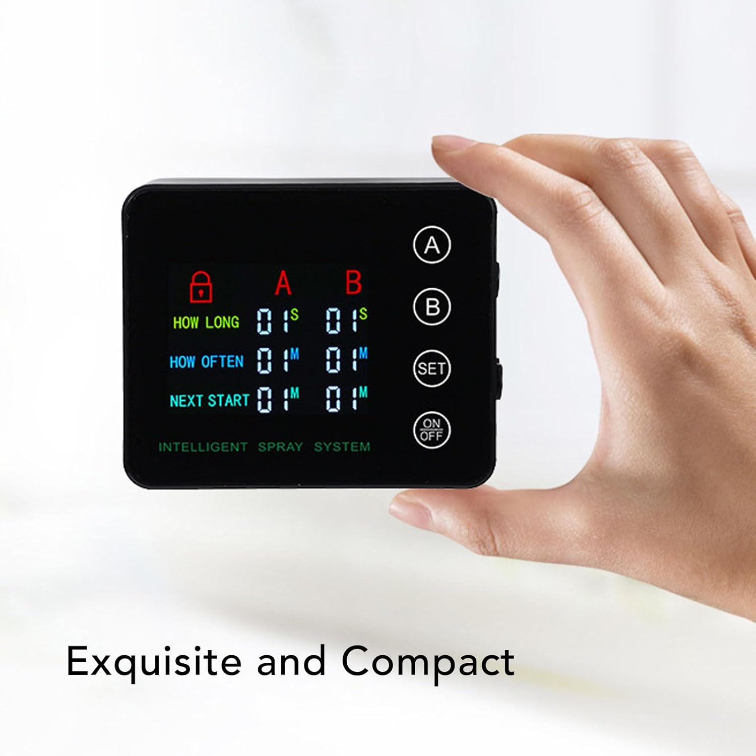 Dpofirs Reptile Fogger Smart Spray System, Reptile Humidifier for Terrariums, Reptile Mister Automatic with 360&deg;Adjustable Misting Nozzles for Amphibian Lizard Snake Frog Plants image number 2