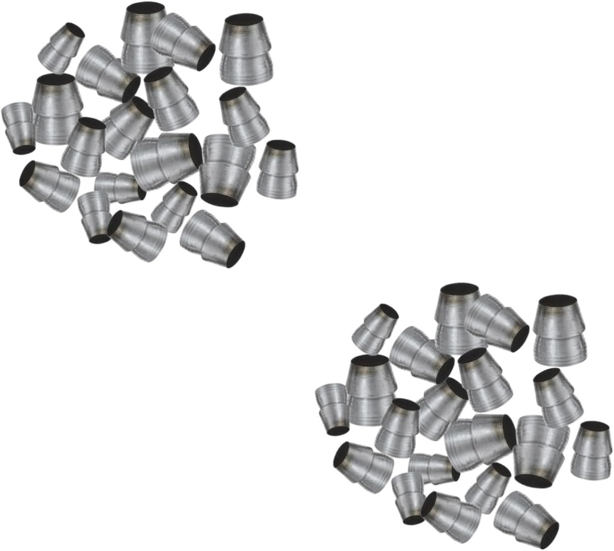 DOITOOL 40Pcs Handle Connector Adapter Gardening Accessories Reinforce Accessories for Iron Wedges and Hammer Connector Safety Supply for Garden Tool Usage