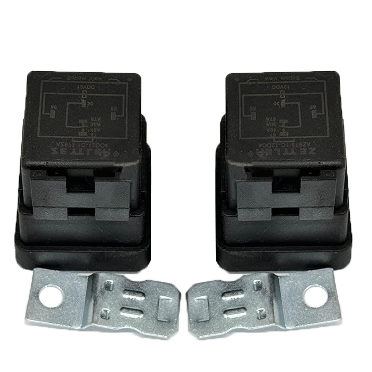 2 Pack Power Trim Tilt Relay AZ973-1C-12DC4,12V 40A SPDT Relay for Mer-Cury Outboard Motor Replaces image number 5