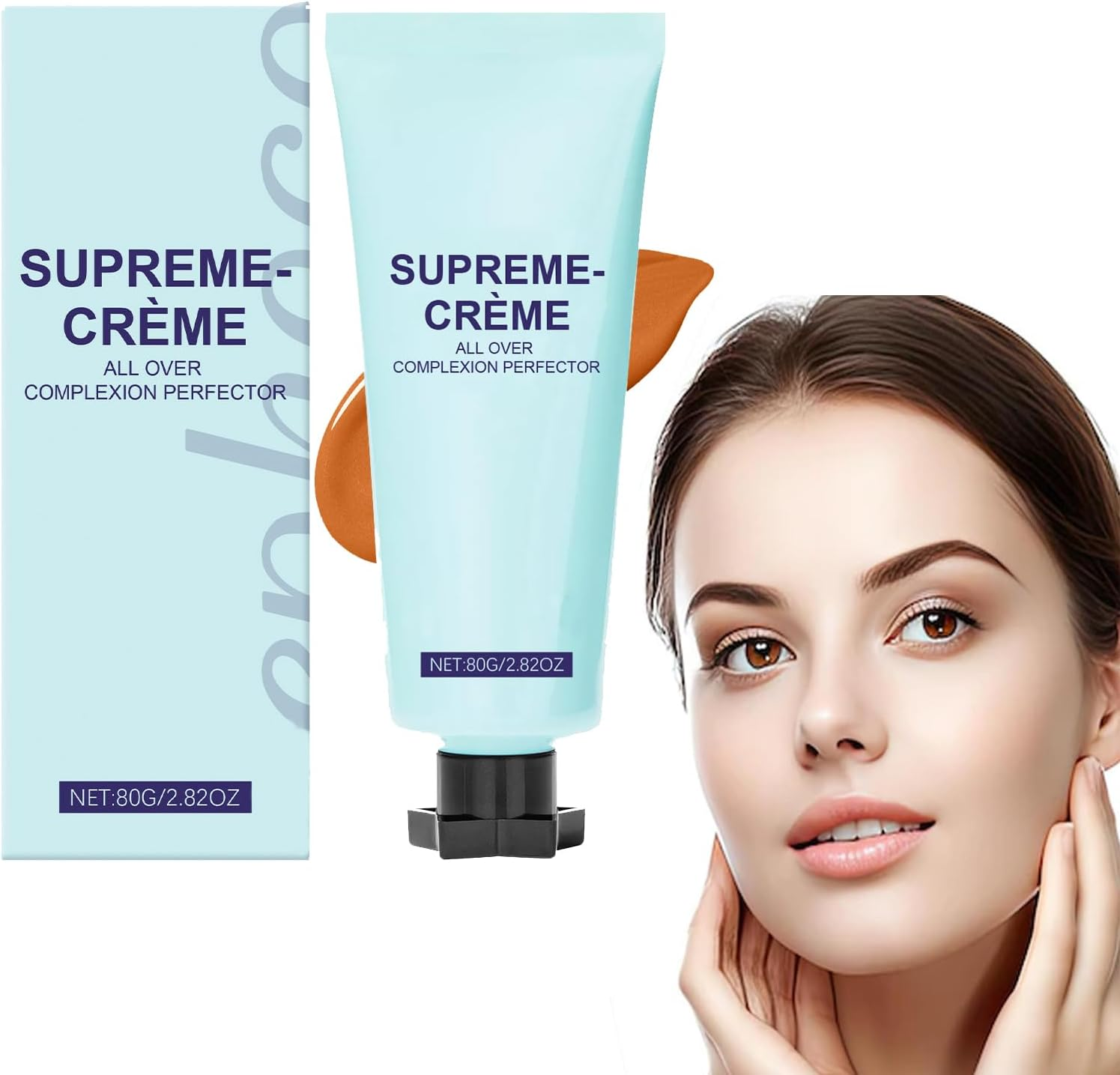 All over Complexion Perfector, Body Coverage Perfector for Legs, Hydrating Full Coverage Concealer, Long-Lasting CC Cream Foundation, Waterproof Skin Tint Evens Skin Toneand Light Foundation image number 5