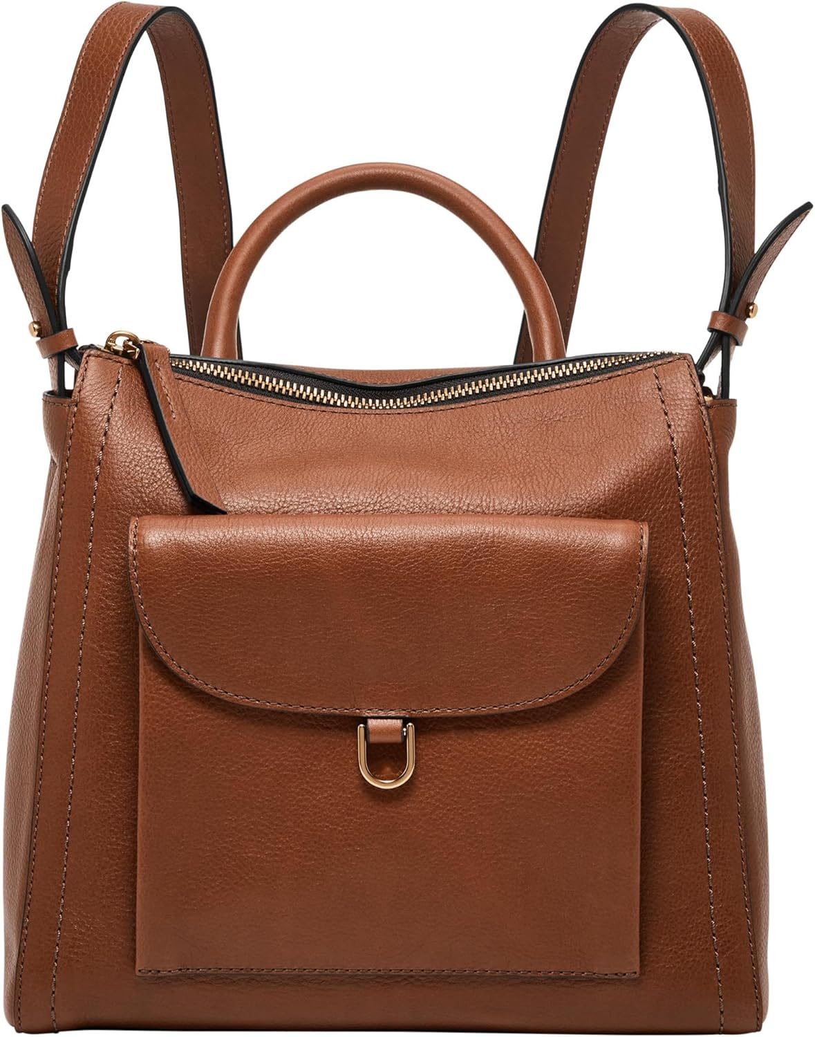 Fossil Women'S Parker Leather Small Backpack, ZB1797200, Brown, One Size image number 5