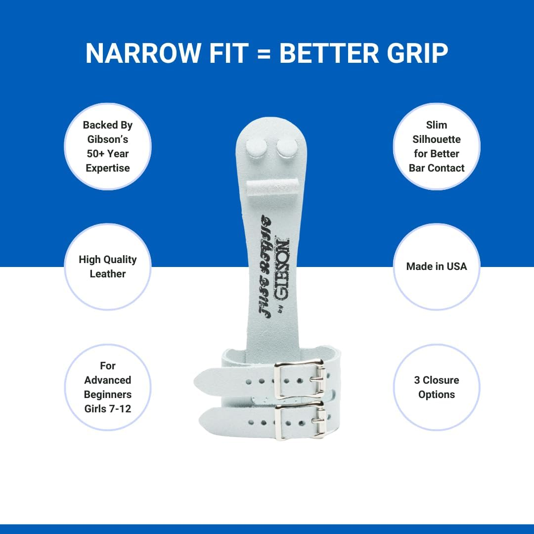 Gibson Athletic Double Buckle Just Right Uneven Bar Grips