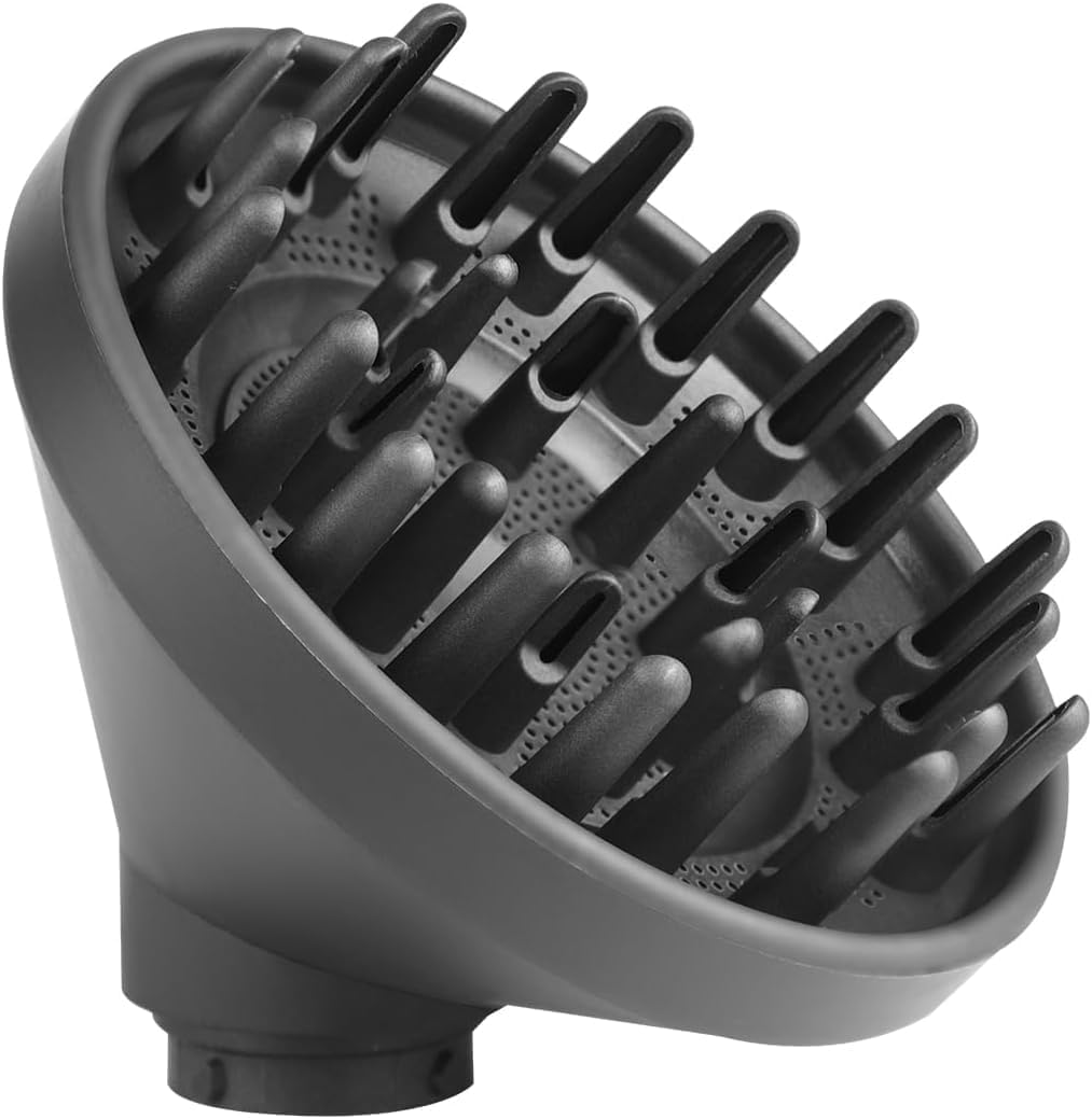 Upgraded Diffuser Attachment Compatible with Dyson Airwrap, Converting for Airwrap Styler to Hair Dryer Diffuser Attachment, for Airwrap Attachment Nozzle, 973365-01,Grey