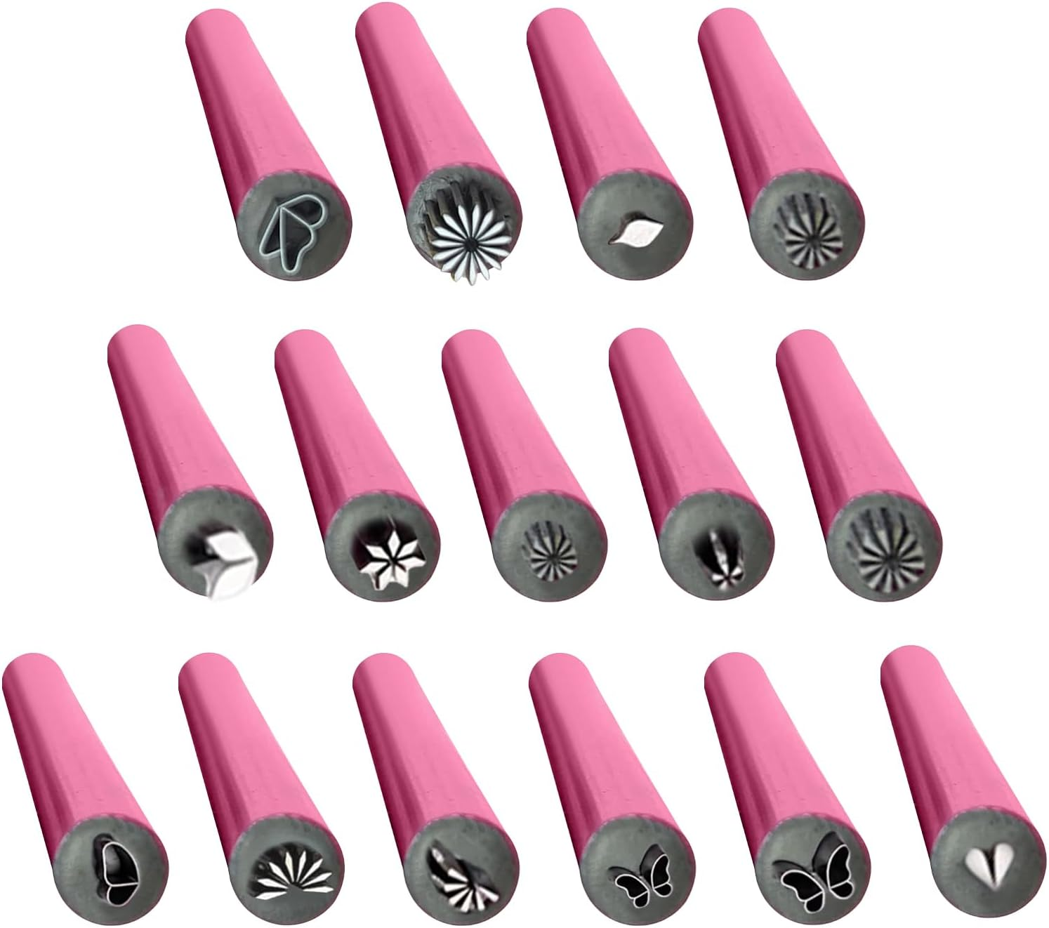 Stamp Nail Tool,15X Nail Tools Stamp with 6 Different Art Patterns - Stamper Tool Graffiti Art Dotting Tools Design for Women Girls Stamping Plate image number 4