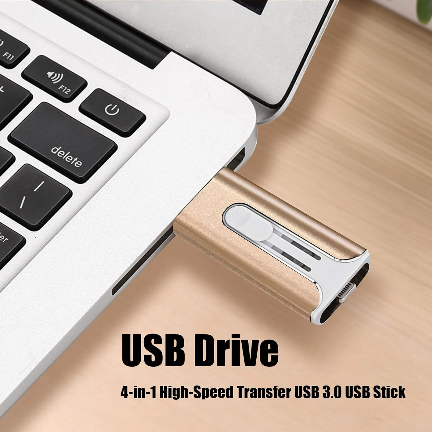 1Pcs USB Flash Drive,2Tb USB Memory Stick, Plug-And-Playusb 3.0 Large-Capacity Rapid Expansion for Photo Transfer, Quick Data Storage, Compatible with Iphone, Ipad, Android, Pc and More Devices image number 4