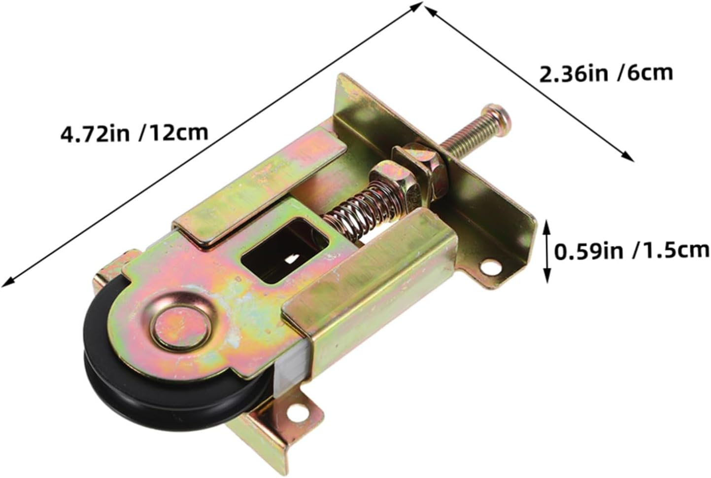 SHINEOFI 4Pcs Sliding Door Pulley Wheel Closet Hardware Replacement Concave Ball Bearing Roller Wheels for Wardrobe Sliding Screen Doors image number 1