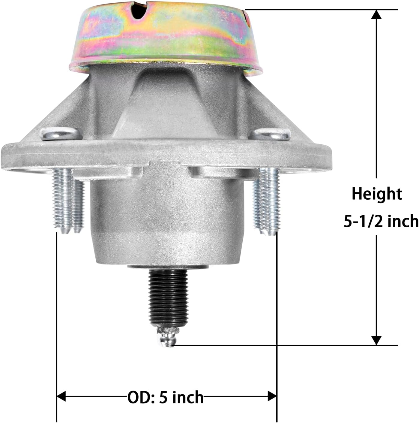Parts Camp Spindle AM144377 for John Deere AM124498 AM131680 AM135349 Mower Spindle image number 5