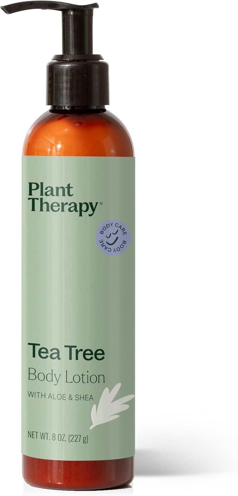 Plant Therapy Tea Tree Body Lotion with Aloe and Shea, Hydrate and Nourish Skin with Botanical Ingredients, 8 Oz image number 1
