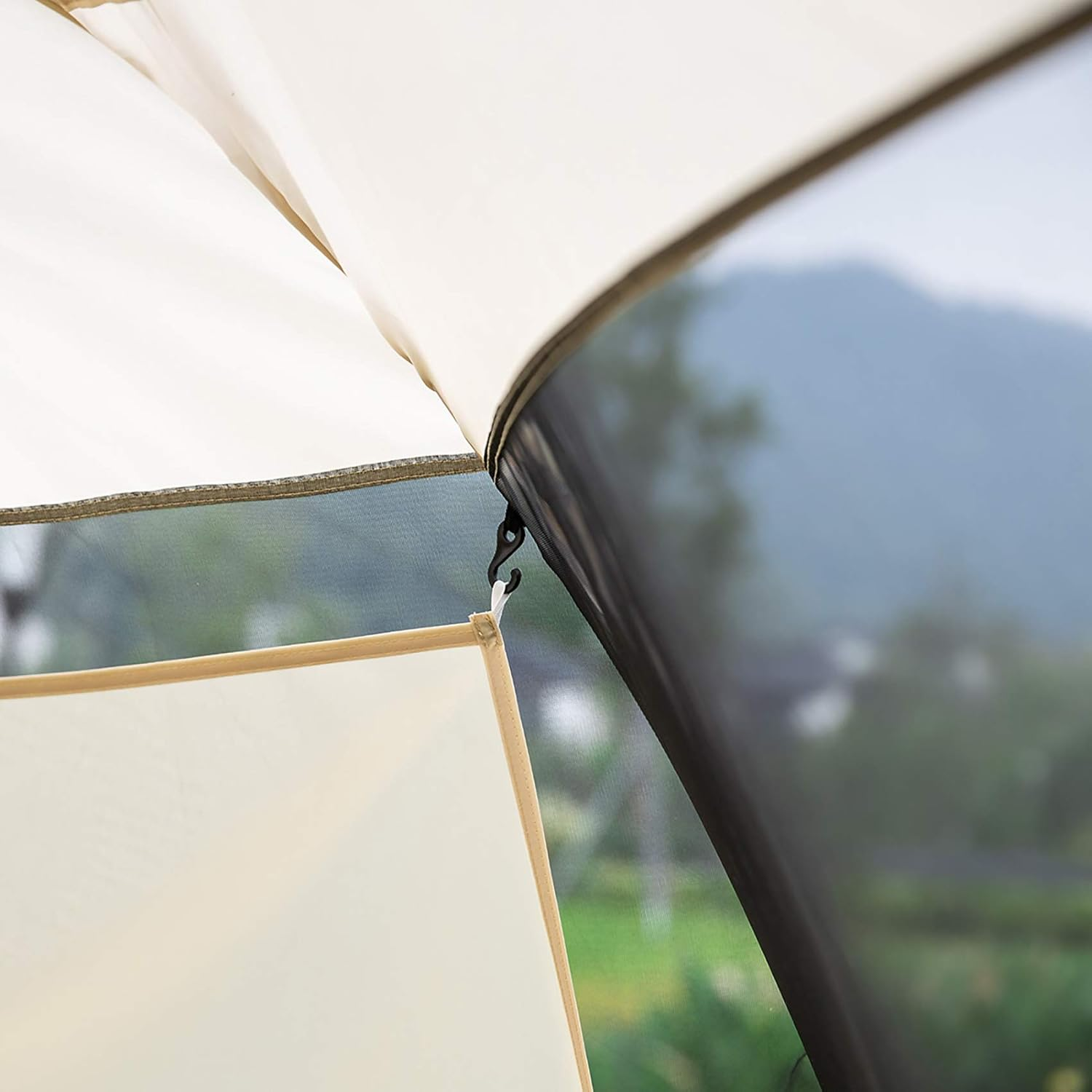 Alvantor Sun Shade Sail Canopy Covers UV Block for Alvantor Outdoor Backyard Screen House 6'X 6' & Bubble Tent 6'X 6&rsquo;, Pack of 2