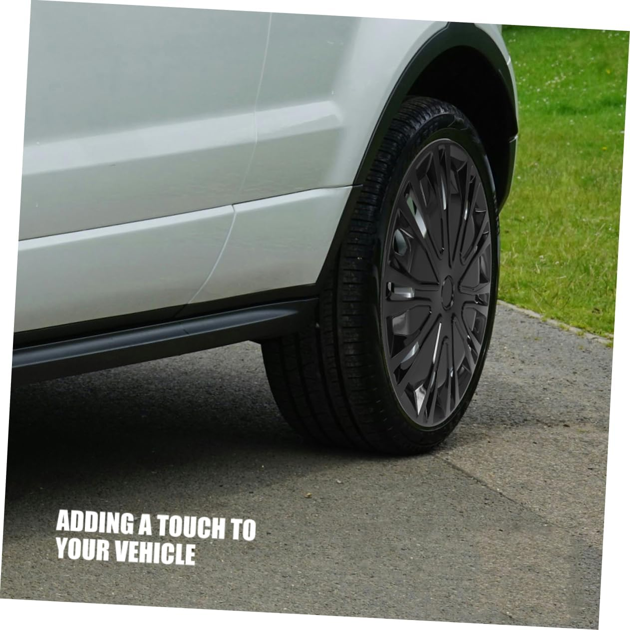 DINHEAROM Wheel Cover Replacement Stylish Wheel Rim Covers for Enhanced Vehicle Appearance Easy to Install Modern Design Fit for Cars image number 5