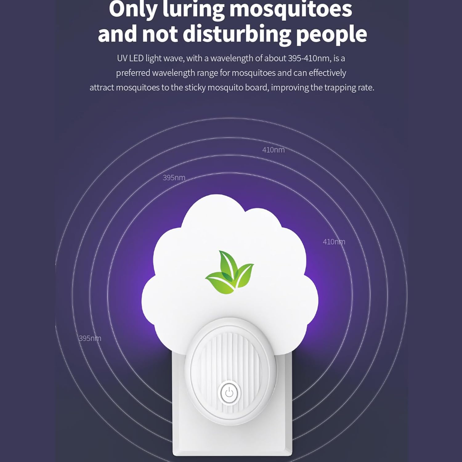 2Pcs Indoor Plug in Mosquito Killer,12Pcs Adhesive Cards,Electric Mosquito Fly Zapper,Plug-In Mosquito Killer, Flying Insect Trap for Flies,Bug Zappers Indoor Suitable for Every Part of Home