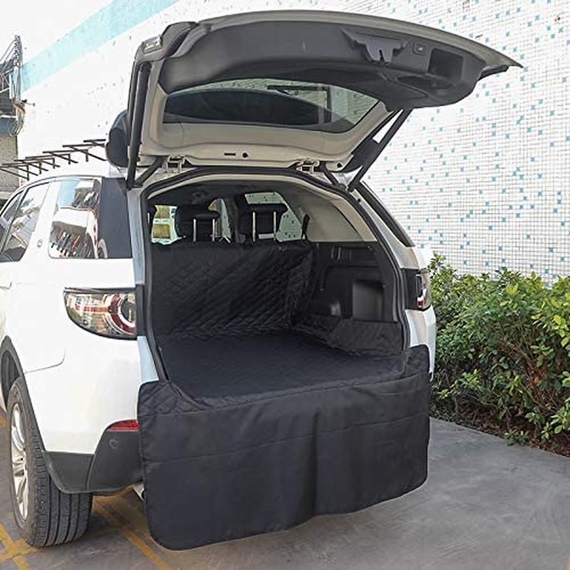 J&C Pet Cargo Liner,Cargo Cover for Dogs,Trunk Liner,Seat Protector for Cars,Heavy Duty Dog Car Seat Cover for SUV Trucks,Non Slip Waterproof Universal,Bumper Flap Protector image number 3