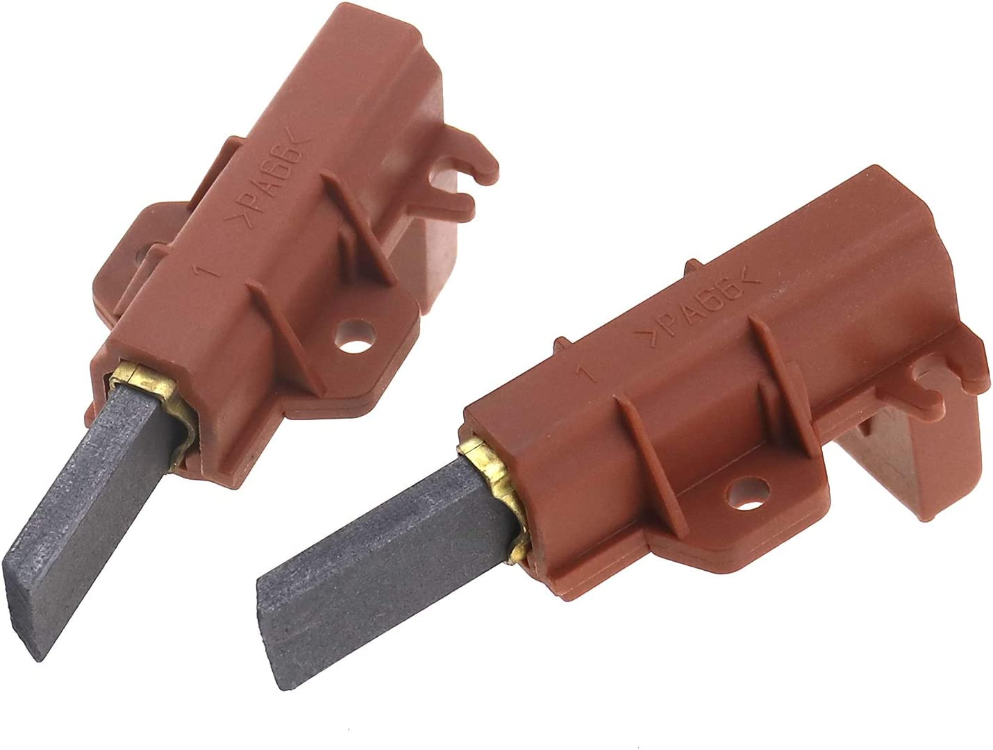 Emsea 2X Washing Machine Electric Motor Carbon Brush C00196539 Compatible with Samsung P1443 P1447 WFB1467NUV Compatible with Hotpoint BWD12 BWM12 HVL200AU Replacement Parts image number 2