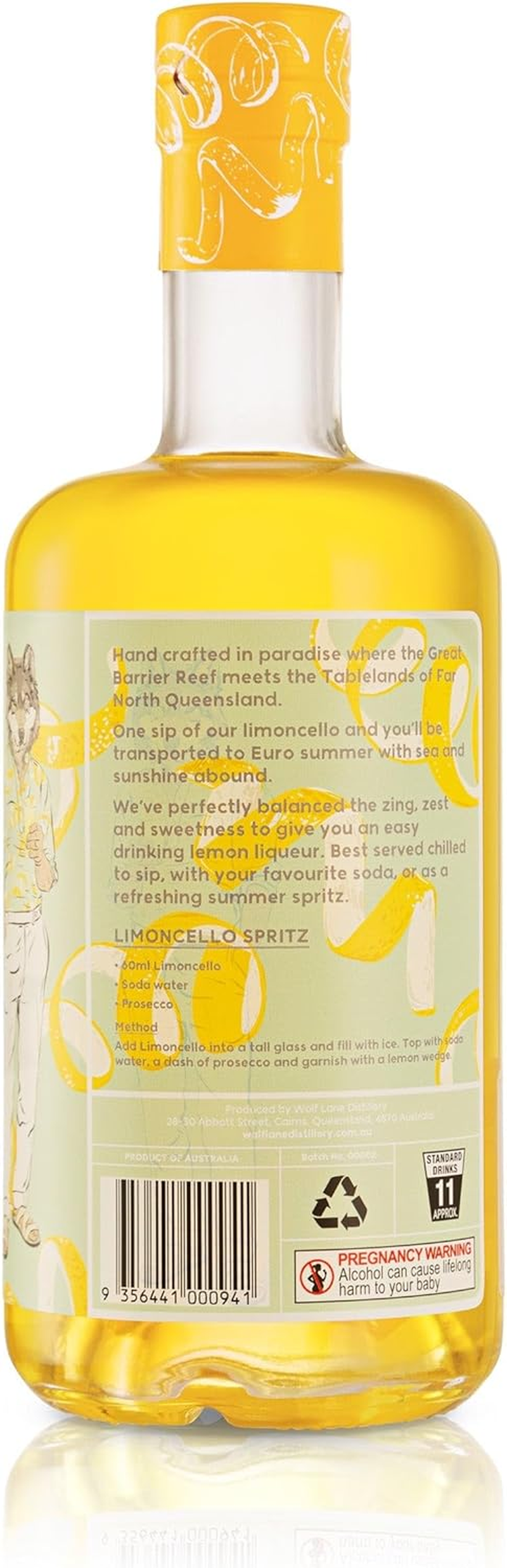 Wolf Lane Distillery Limoncello 700 Ml image number 1