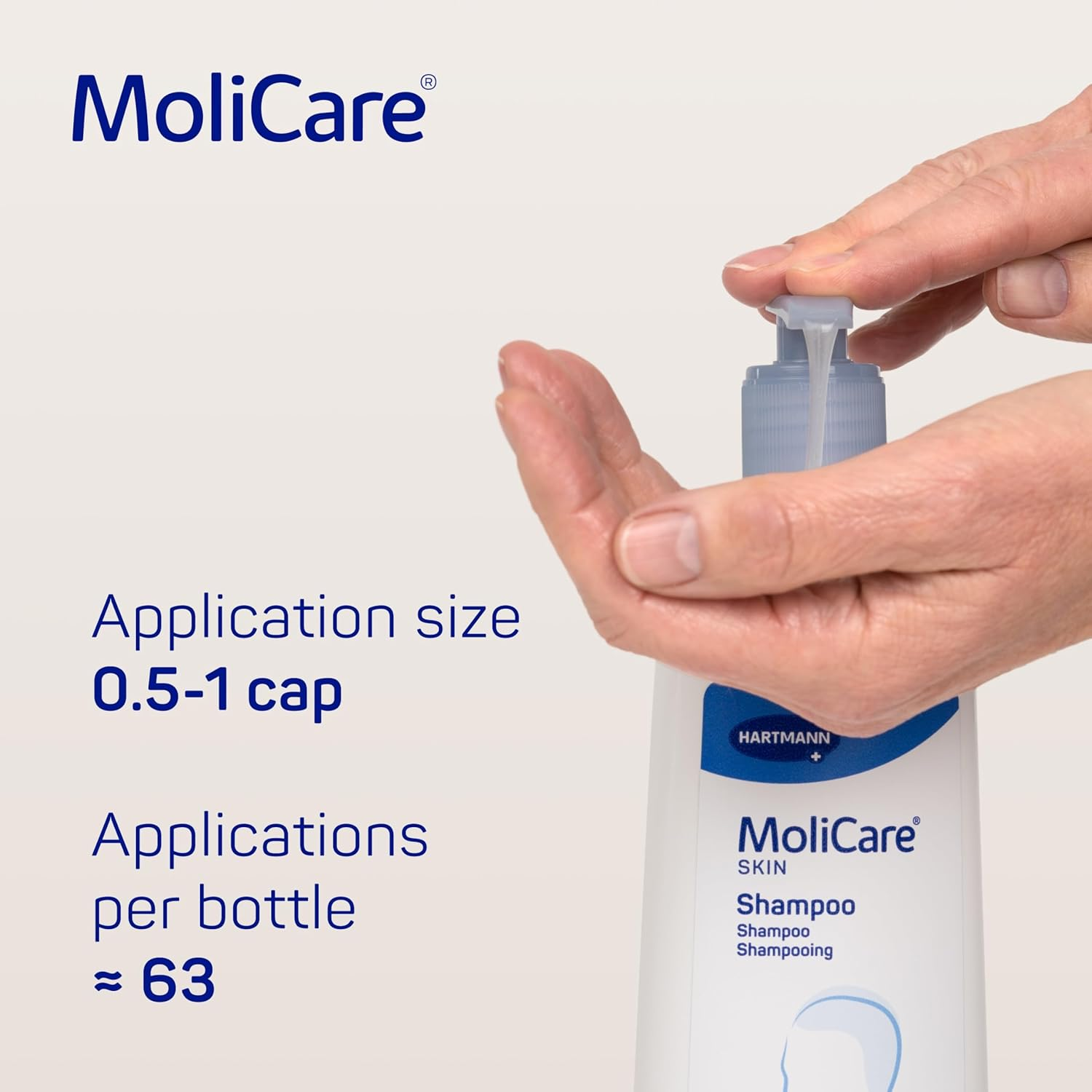 Molicare Skin Shampoo 500 Ml image number 3