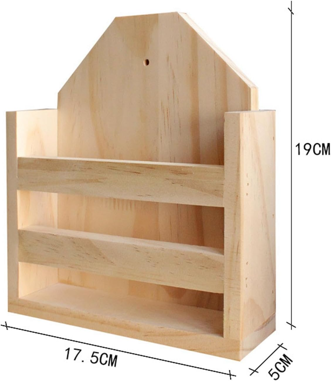 Fenteer Rabbit Hay Feeder Rack, Wooden Grass Dispenser, Small Animals Feeding Holder for Cage Bunny image number 4