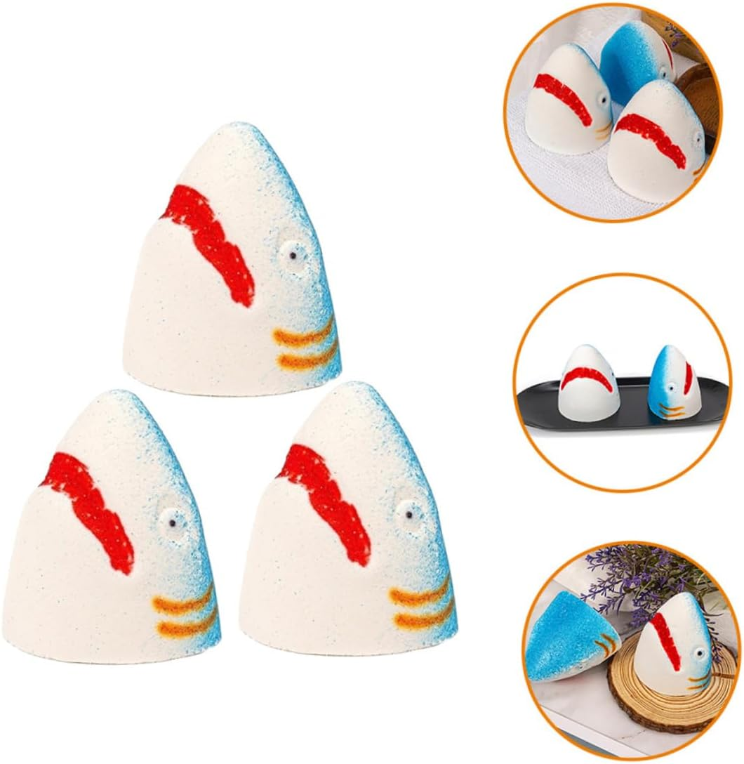 Beavorty 3Pcs Bathing Bomb Salt Essential Oil Bath Bomb Small Creative Natural Skin Care image number 5