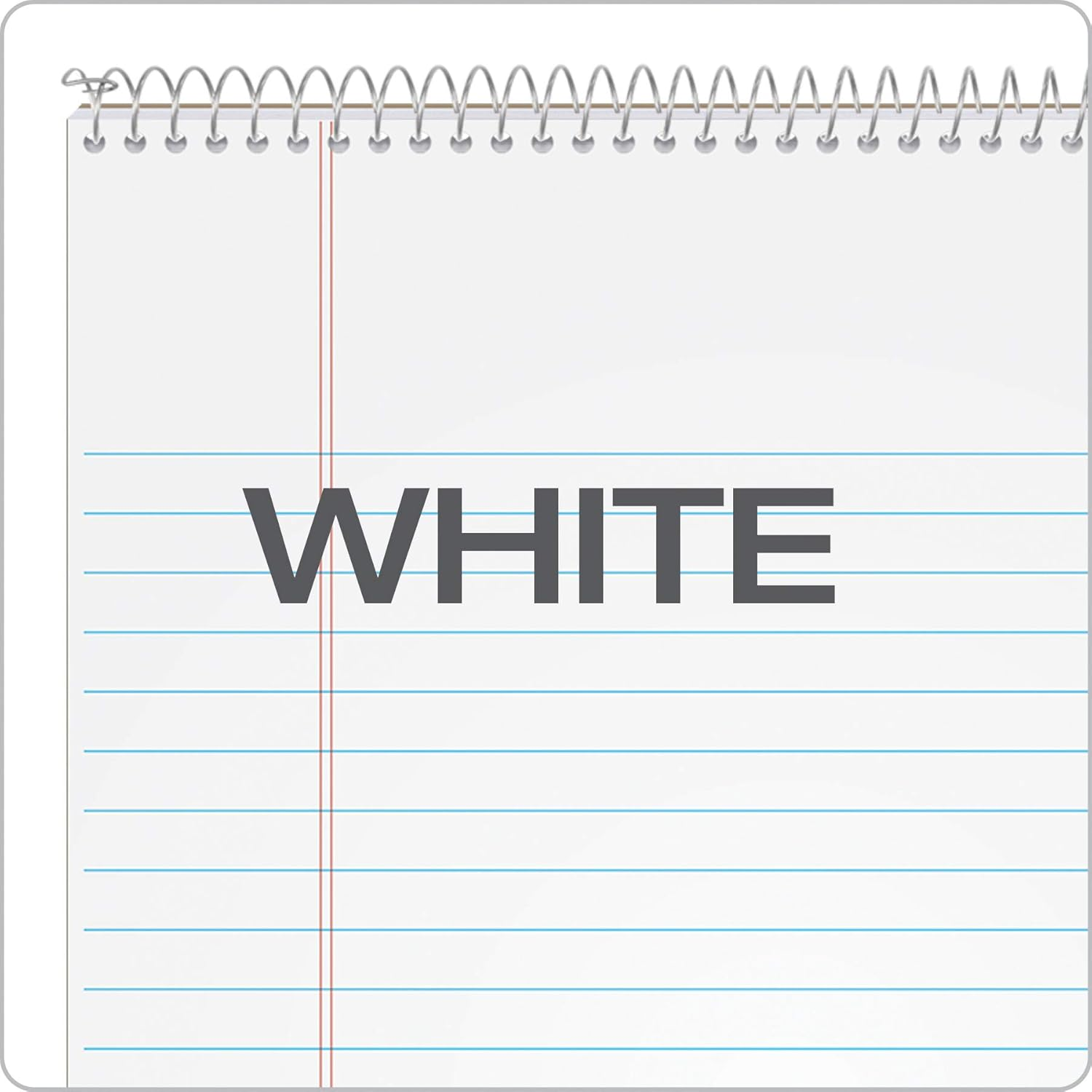 TOPS Docket Wire-Bound Writing Pad, 8-1/2" X 11-3/4", Blue Heavy-Duty Cover, Extra-Strong Back, White Paper, Legal Rule, 70 Sheets (99614)