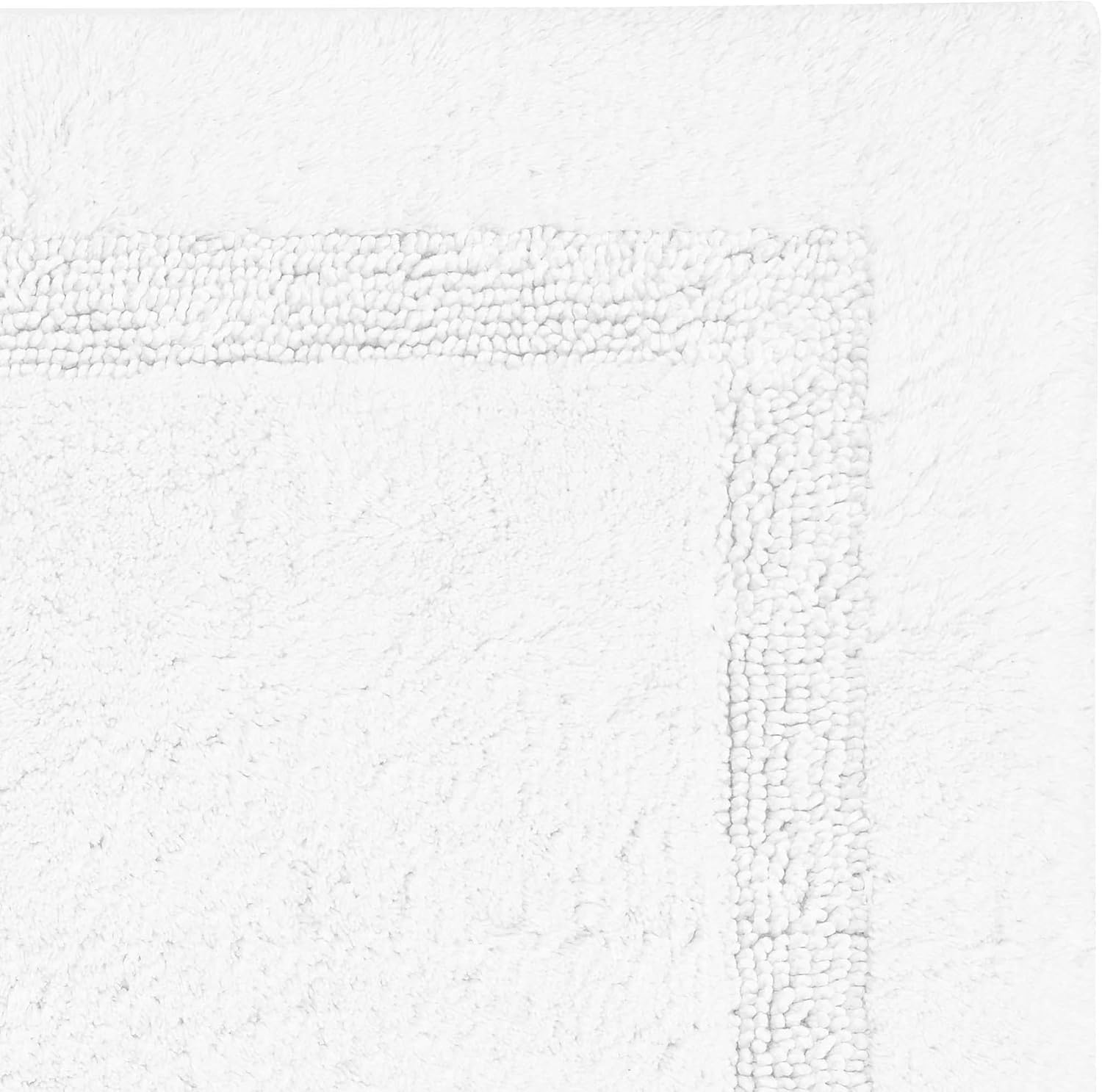 Nautica - Bathroom Rugs, Soft & Absorbent Cotton Bath Mat, Modern Bathroom Decor (Ton White, 2 Piece) image number 6