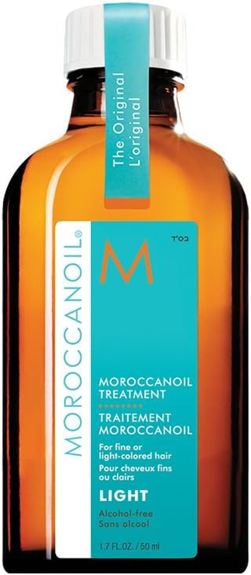 Moroccanoil Treatment for All Hair Types, Glass Bottle 50Ml. image number 4