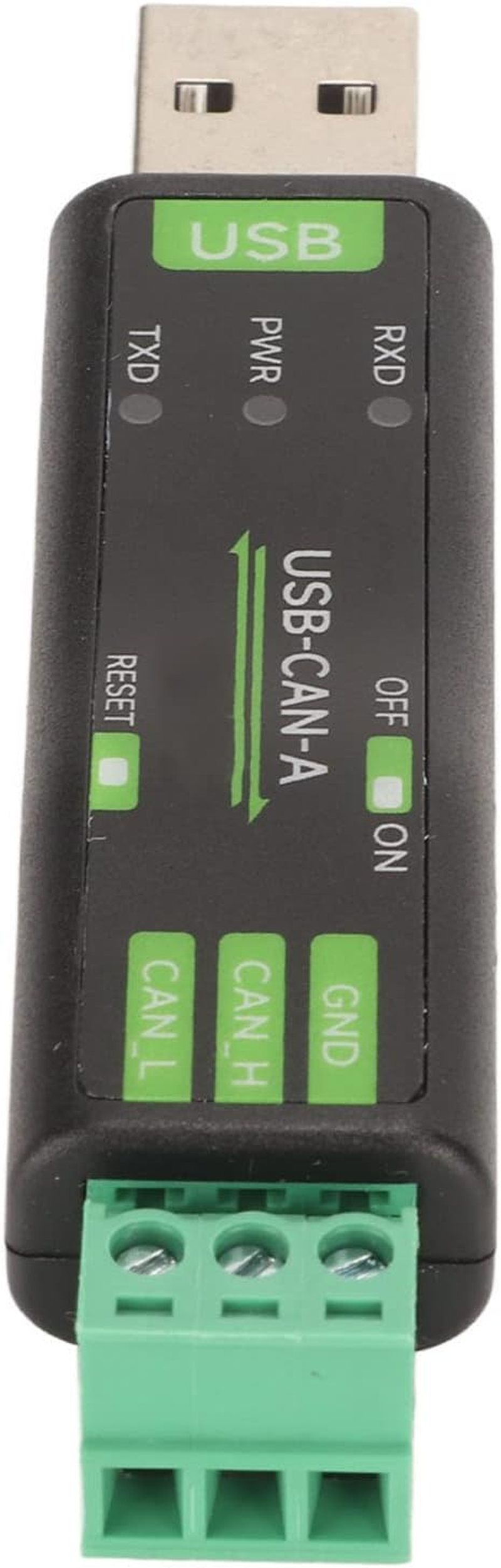 USB to CAN Adapter, Portable 5Kbps to 1Mbps Converter Adapter, 4 Mode STM32F103 Chip Onboard, TVS USB to CAN Analyzer for Bus Data Computer image number 2