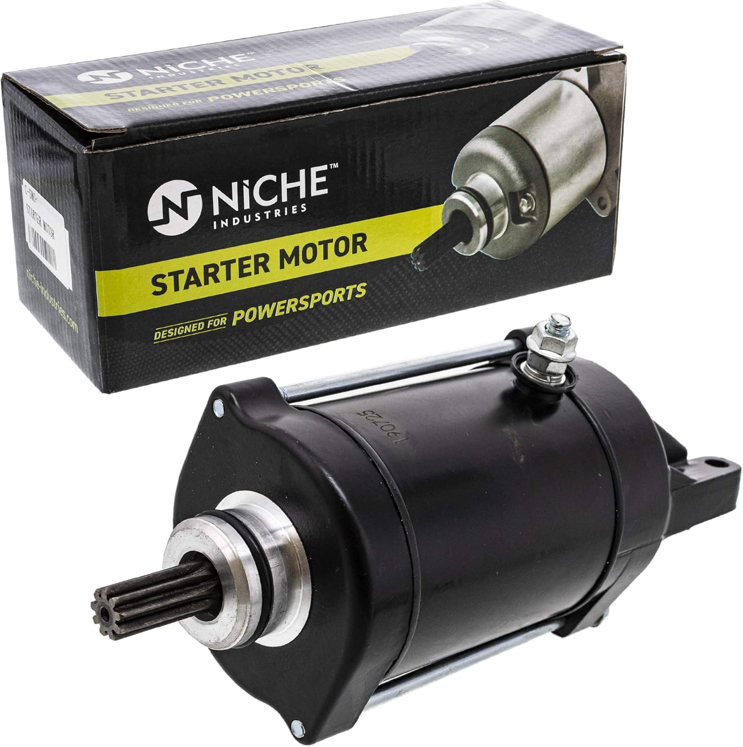 NICHE Starter Motor Assembly 31200-HN8-003 High Torque for Honda Rincon 650 680 Big Red 700 Pioneer 700-4