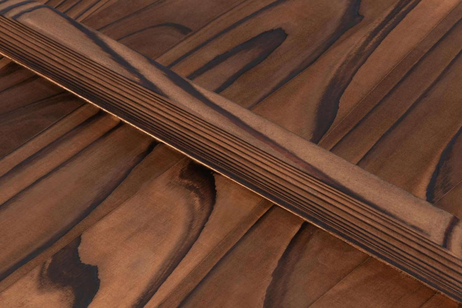 Craft Wok Lid for 16-Inch Woks Traditional Wooden Flat Cover Asian Cookware / 732W323-16In