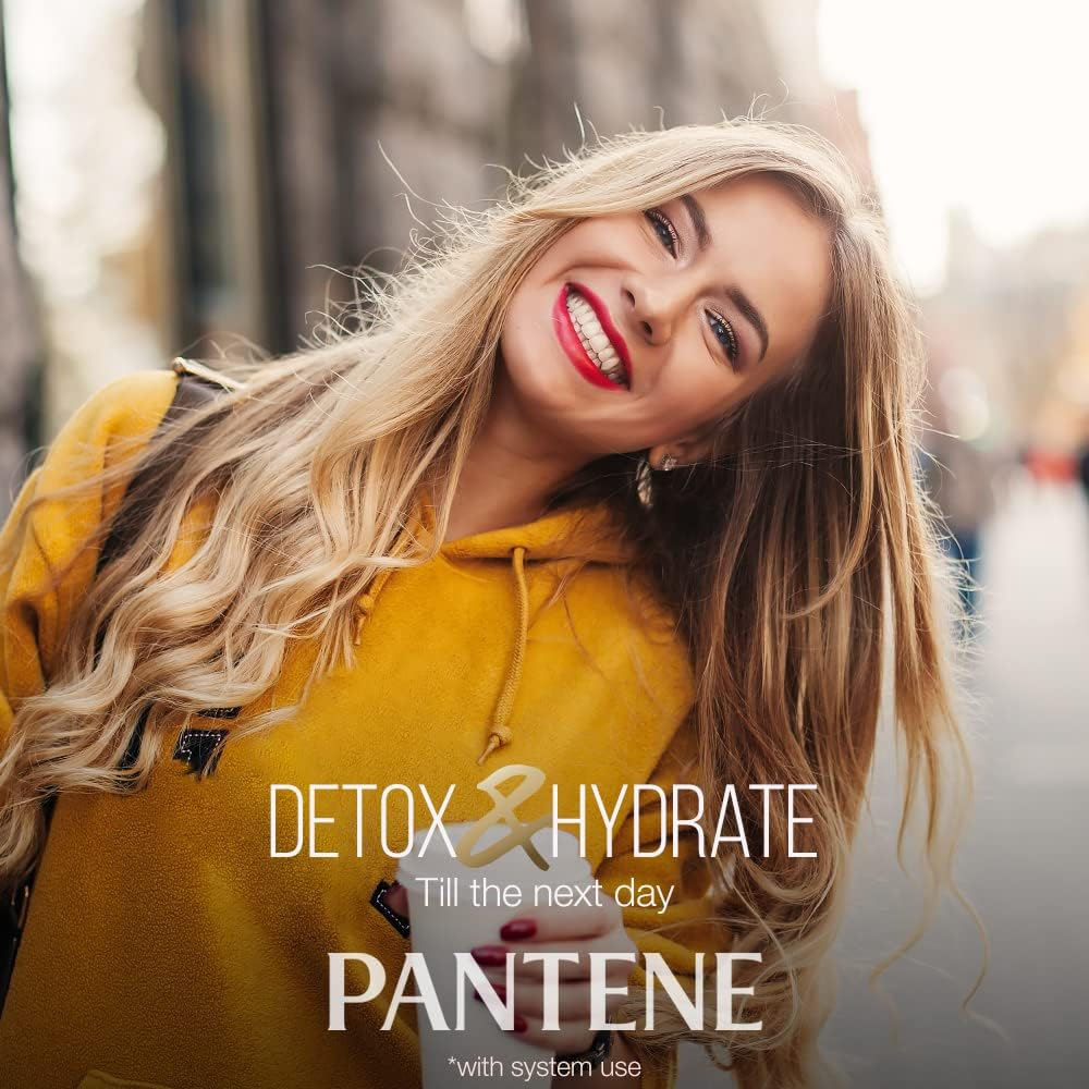 Pantene Micellar Rose Water Shampoo 530Ml image number 2