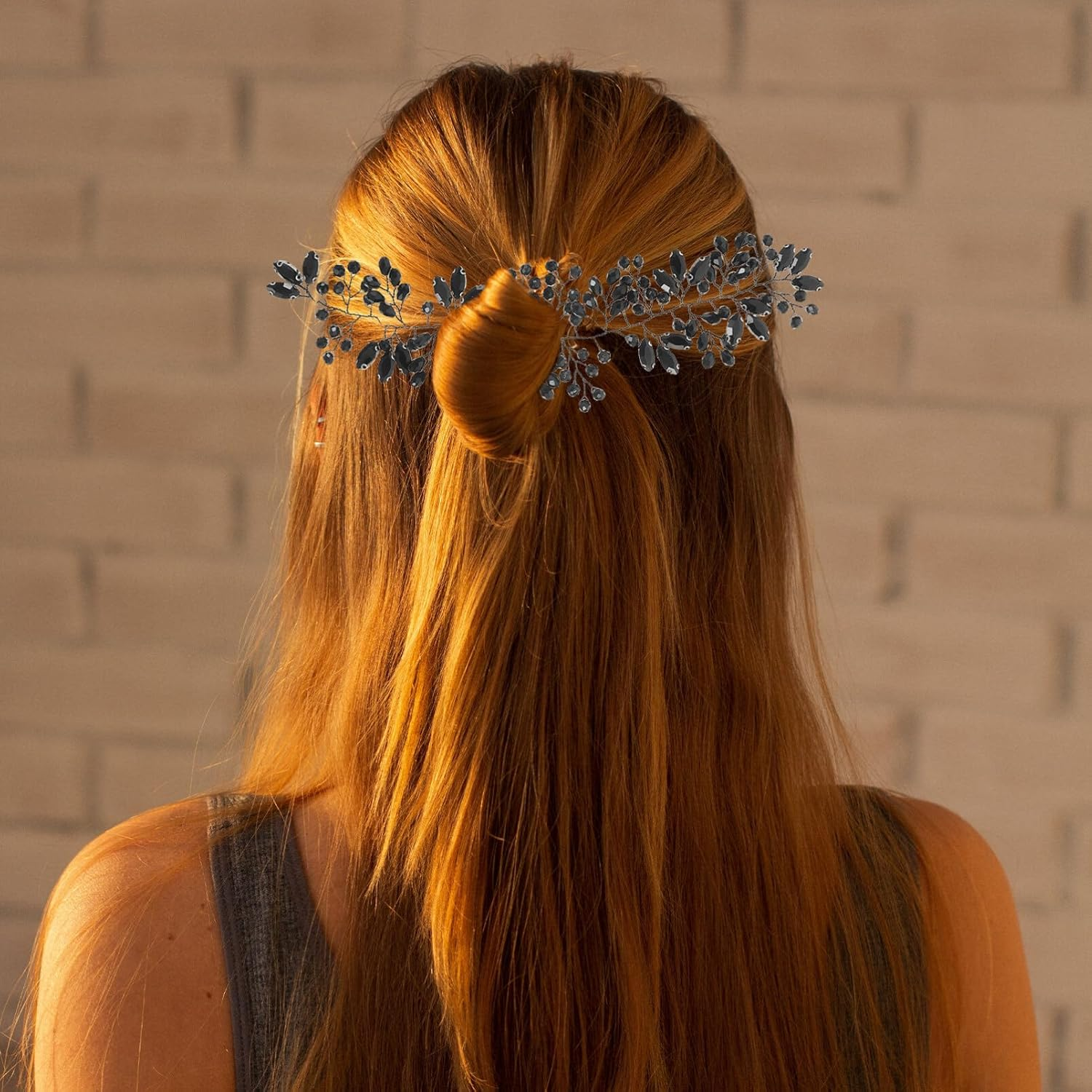 Beaupretty Bridal Headband with Rhinestones Elegant Hair Accessories for Weddings and Festivals Versatile Glamorous Design Perfect Accessory for Brides and Bridesmaids image number 4