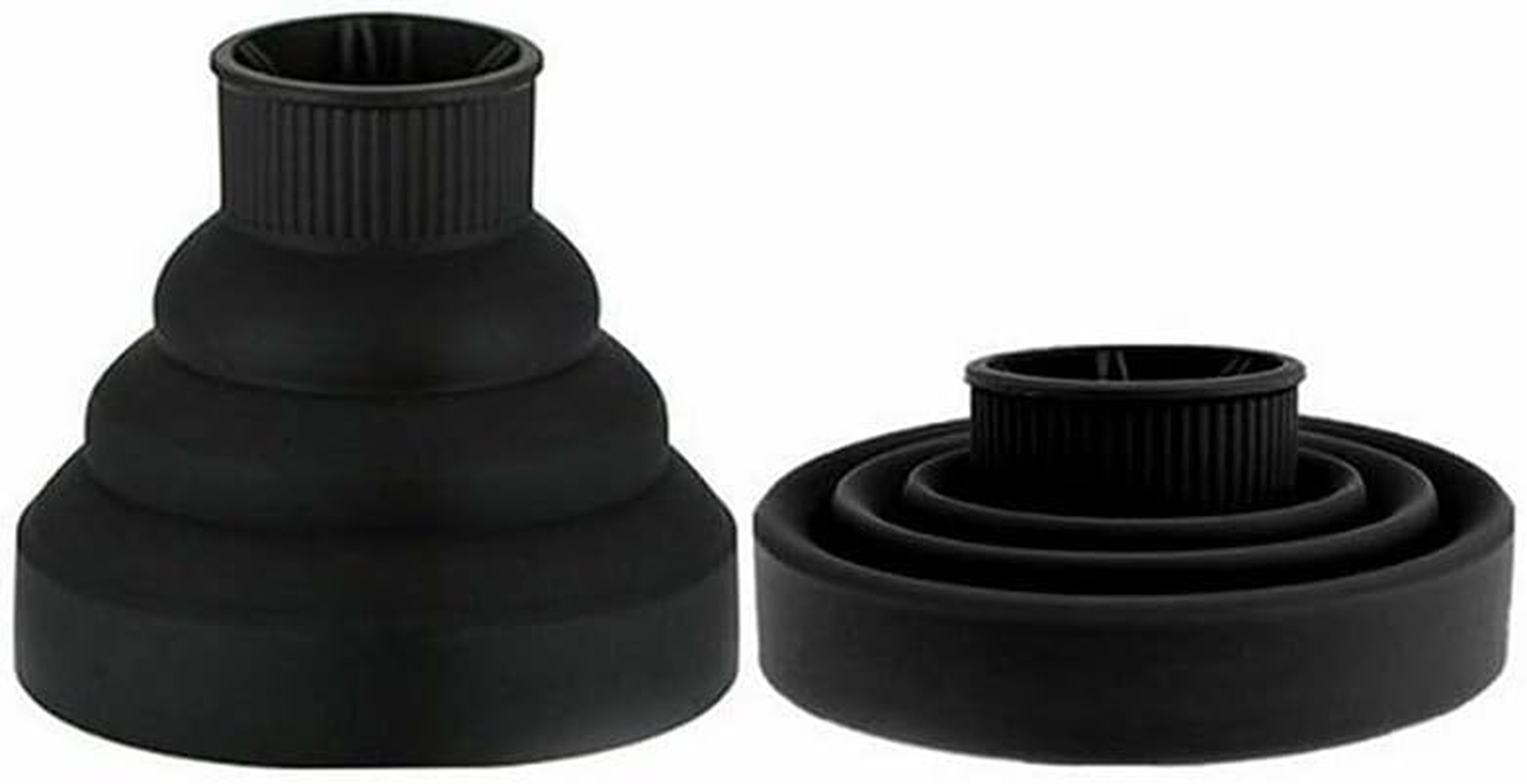 Silicone New Hair Dryer Universal Travel Professional Salon Foldable Diffuser - Professional Heat Resistant Attachment for Even Heat Distribution