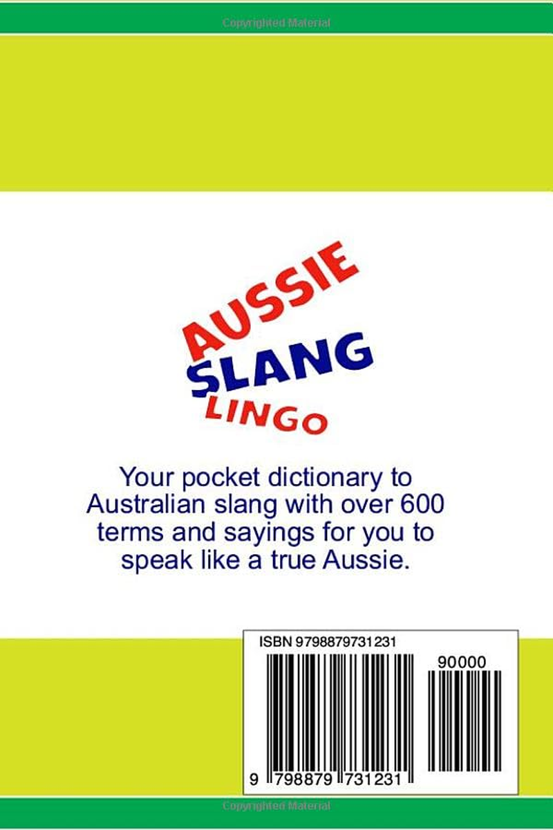 Aussie Slang Lingo - Australian English Dictionary: Words & Phrases