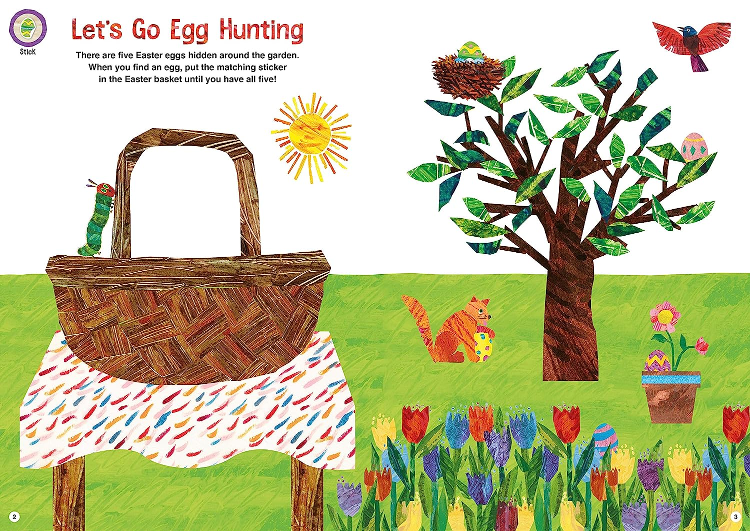 The Very Hungry Caterpillar'S Easter Sticker and Colouring Book image number 3