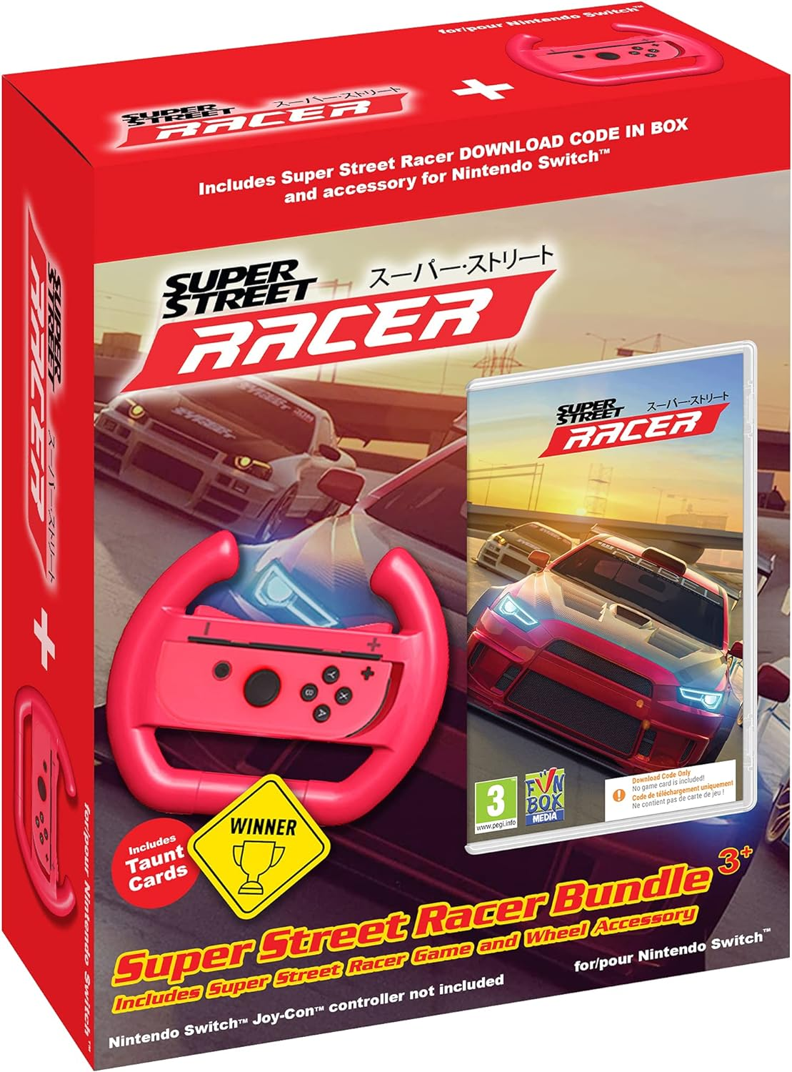 Maximum Games Nintendo Switch Super Street Racer Bundle image number 6