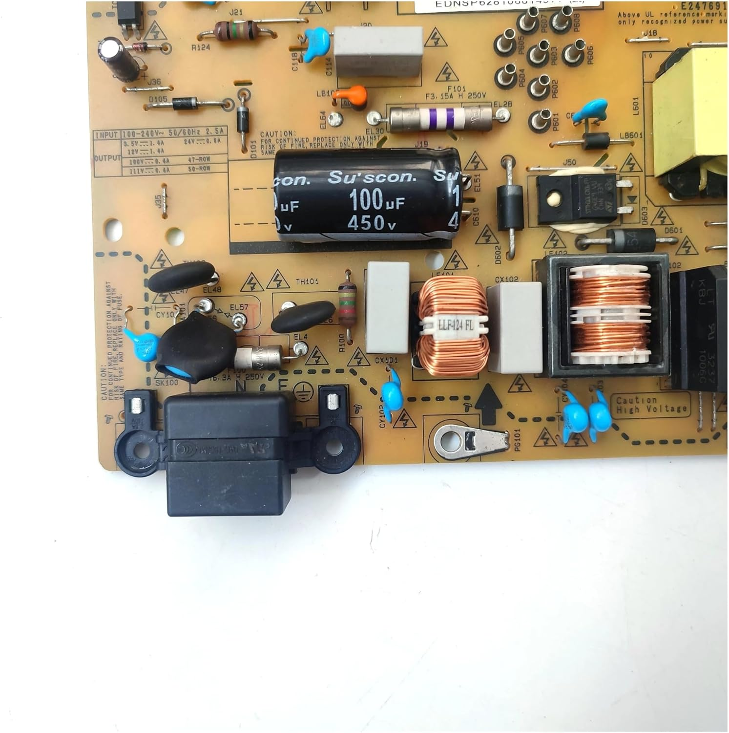 Genuine EAY62810801 EAX64905501(2.2) GP4750-13PL2 REV 2.0 Power Supply/Led Board，Compatible for LG， TV
