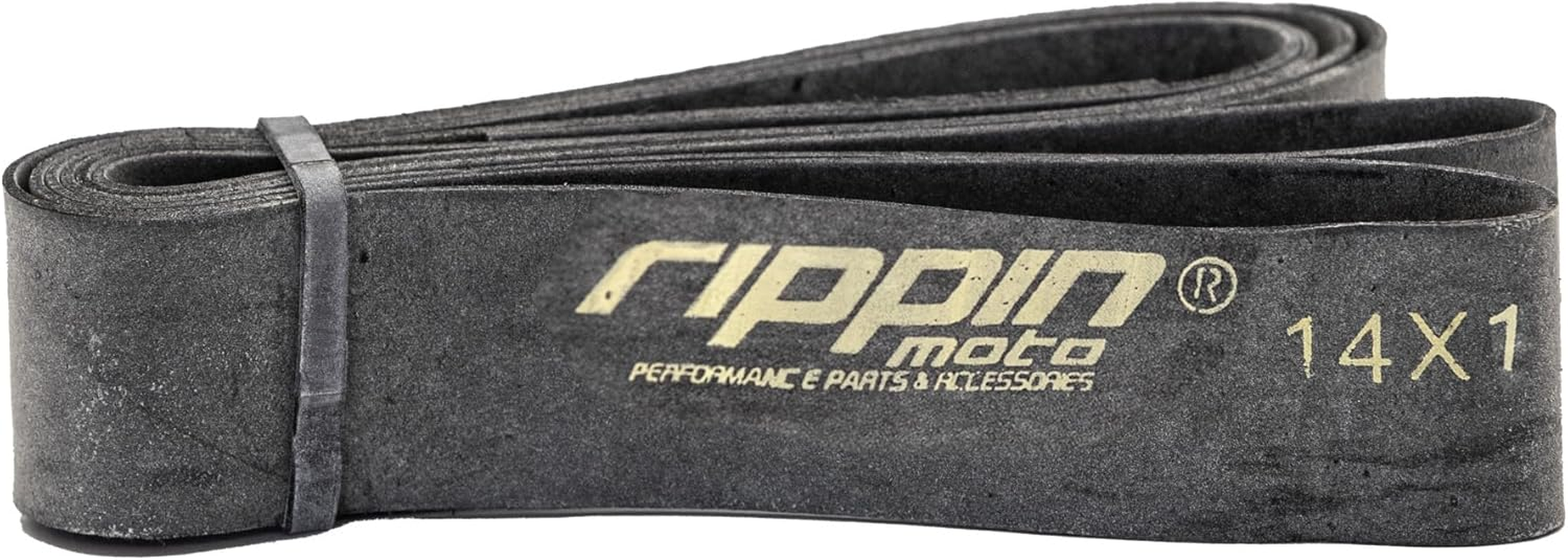 Rippin Moto 19 Inch X 1.0 Inch Motorcycle Rim Strip (19" X 1"), Durable Rubber, Tube Protection with Valve Stem Hole - Replacement for Worn or Damage Rim Strips image number 4