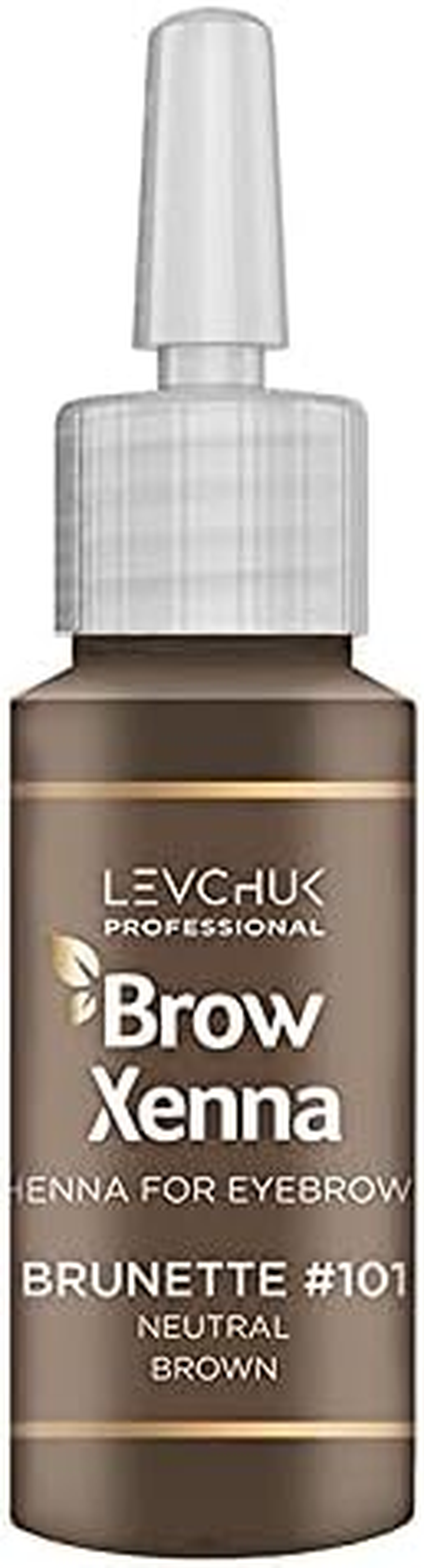 Levchuk Brow Henna Henna Eyebrow Colour, Neutral Brown, Neutral Brown, 10 Ml