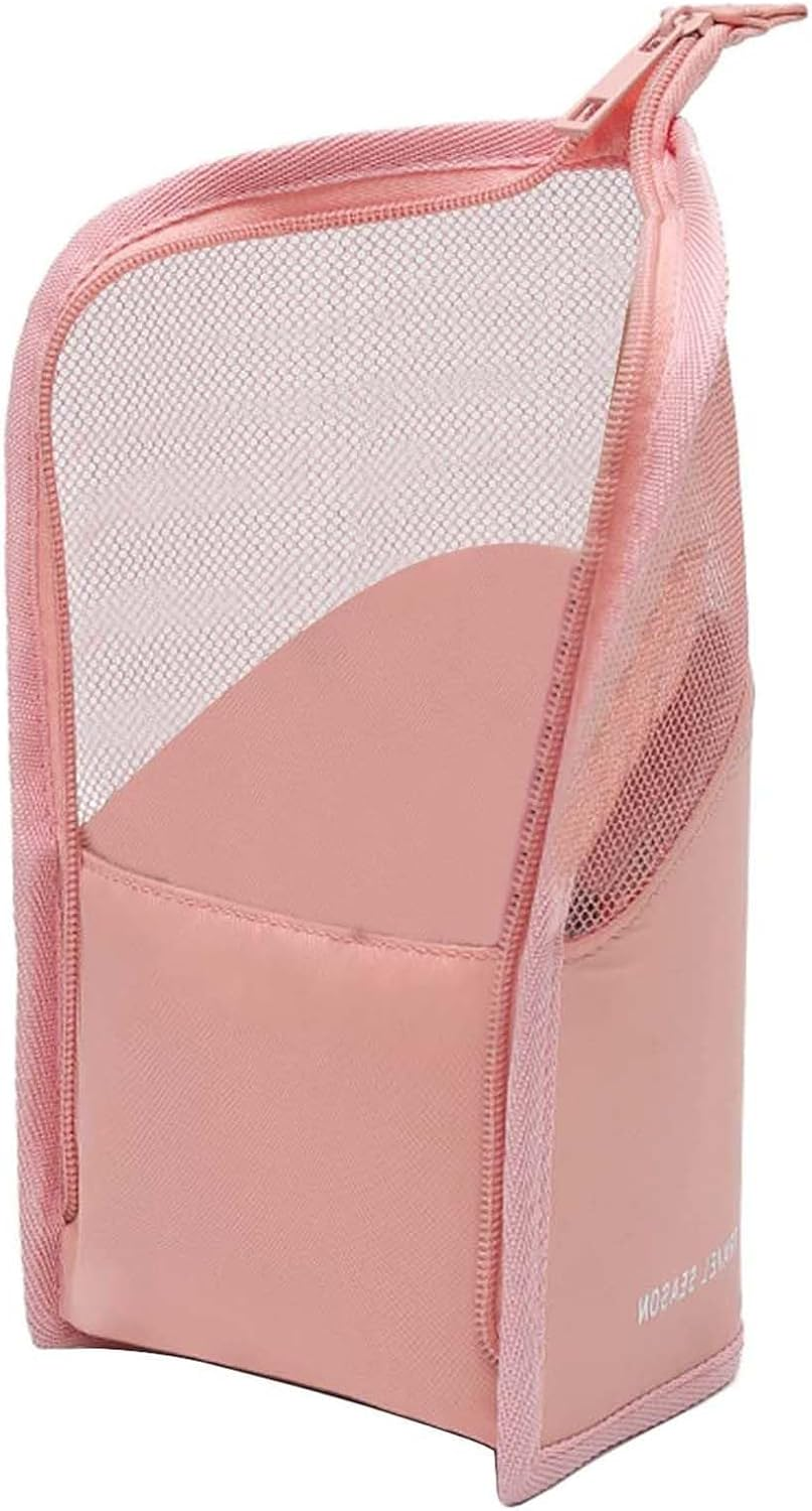 Cosmetic Bag | Portable Standing Makeup Brush Holder | Makeup Brush Case for Artists, Portable Cosmetic Bag, Brushes Not Included, Storage Organizer