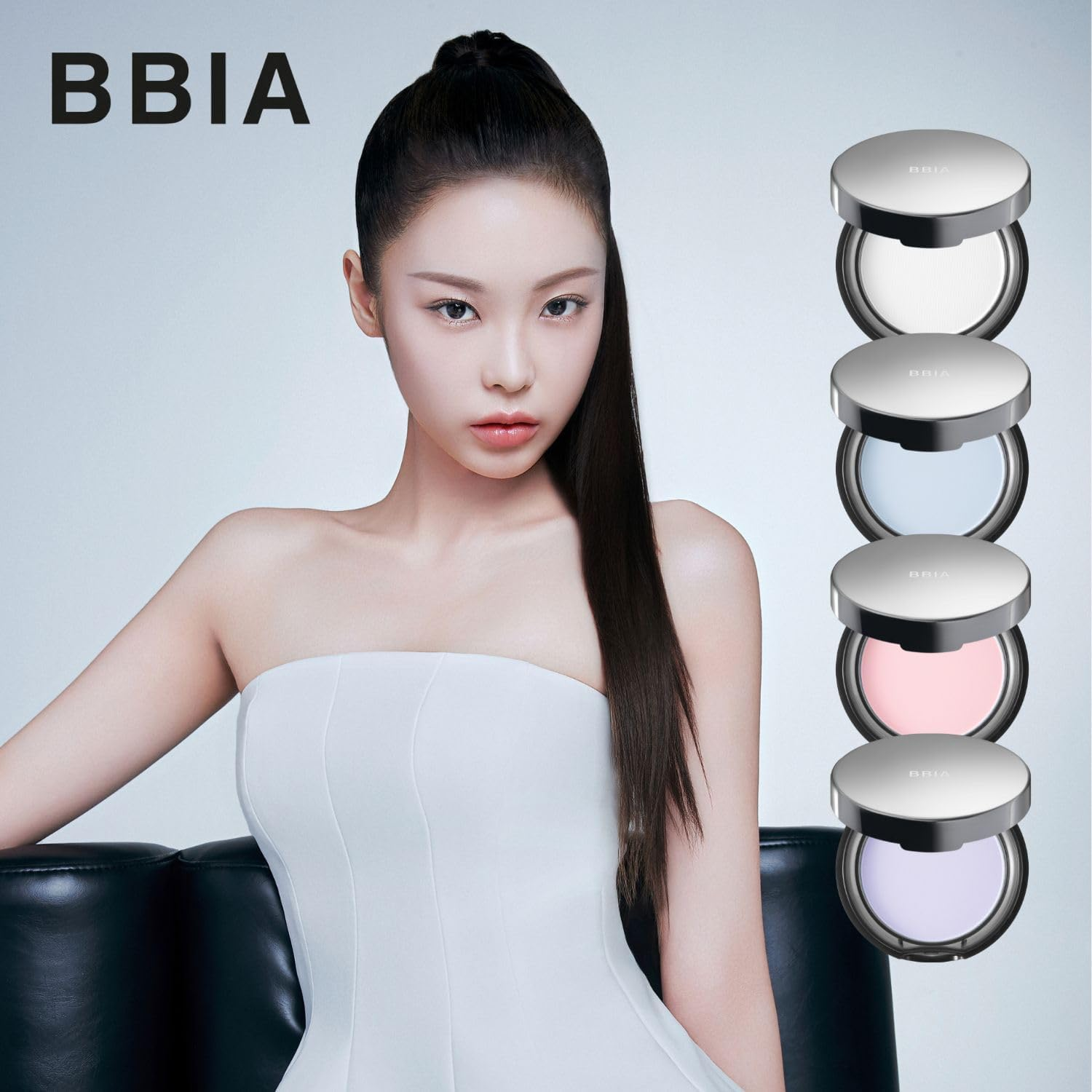 BBIA EAU Powder Pact - 4 Colors (02 COOL BLUE, Pack of 1) image number 3
