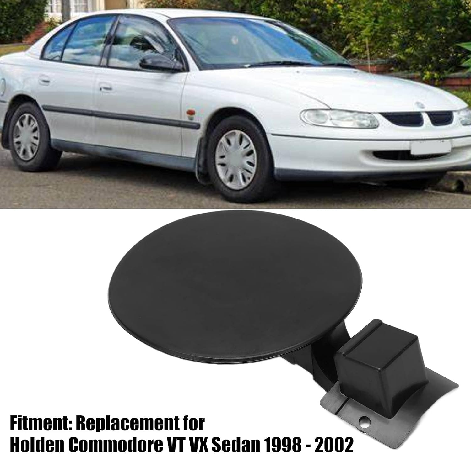 Fuel Filler Lid, Sturdy Gas Tank Flap Durable anti Corrosion for Car Replacement for Holden Commodore VT VX Sedan 1998-2002