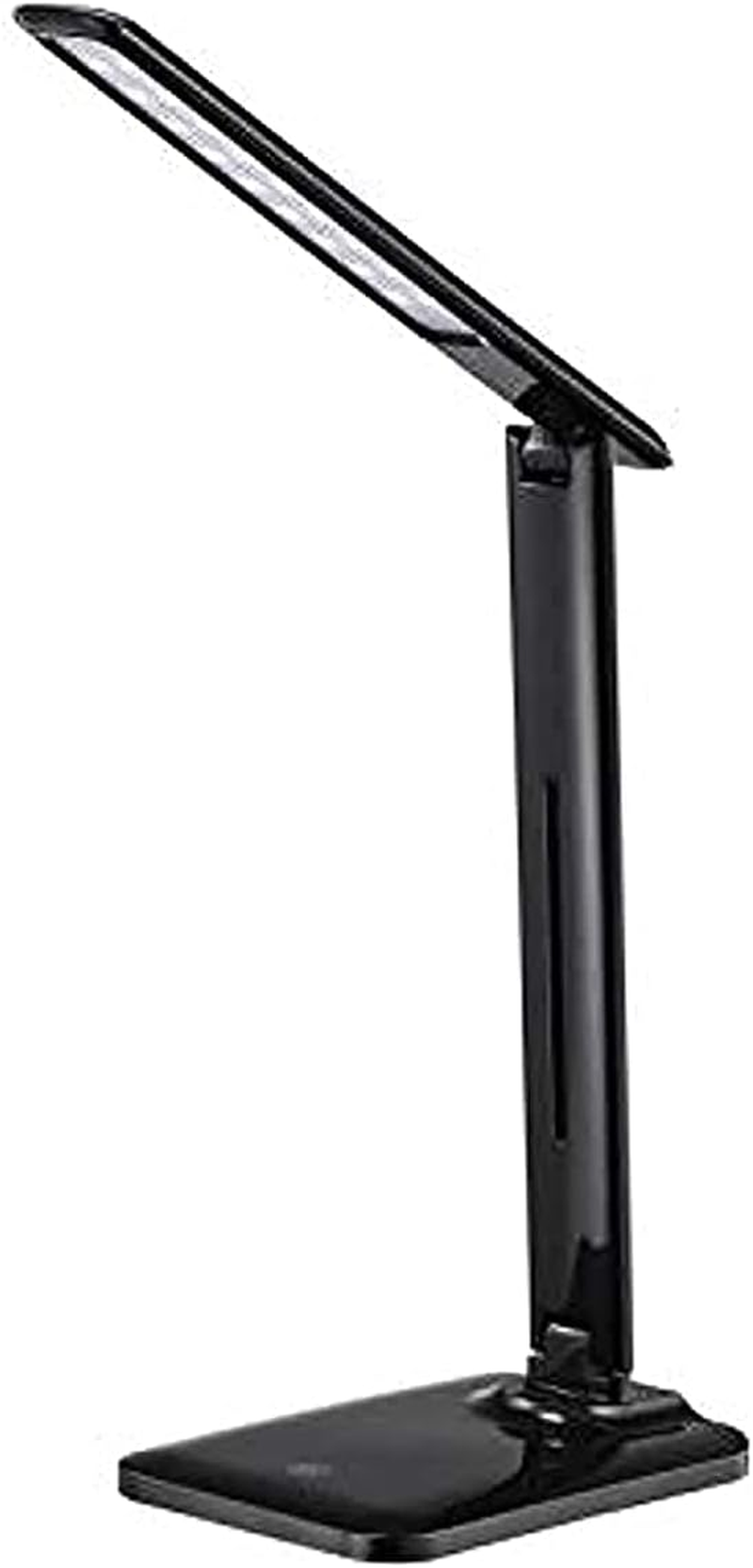 Vortex D10-BLACK LED Desk Lamp, Eye-Caring Table Lamps, Office or Study Lamp with USB Charging Port, Black, 7W, Wireless Output Power 10W, Foldable, 3 Colors Temperature Options(Black) image number 5