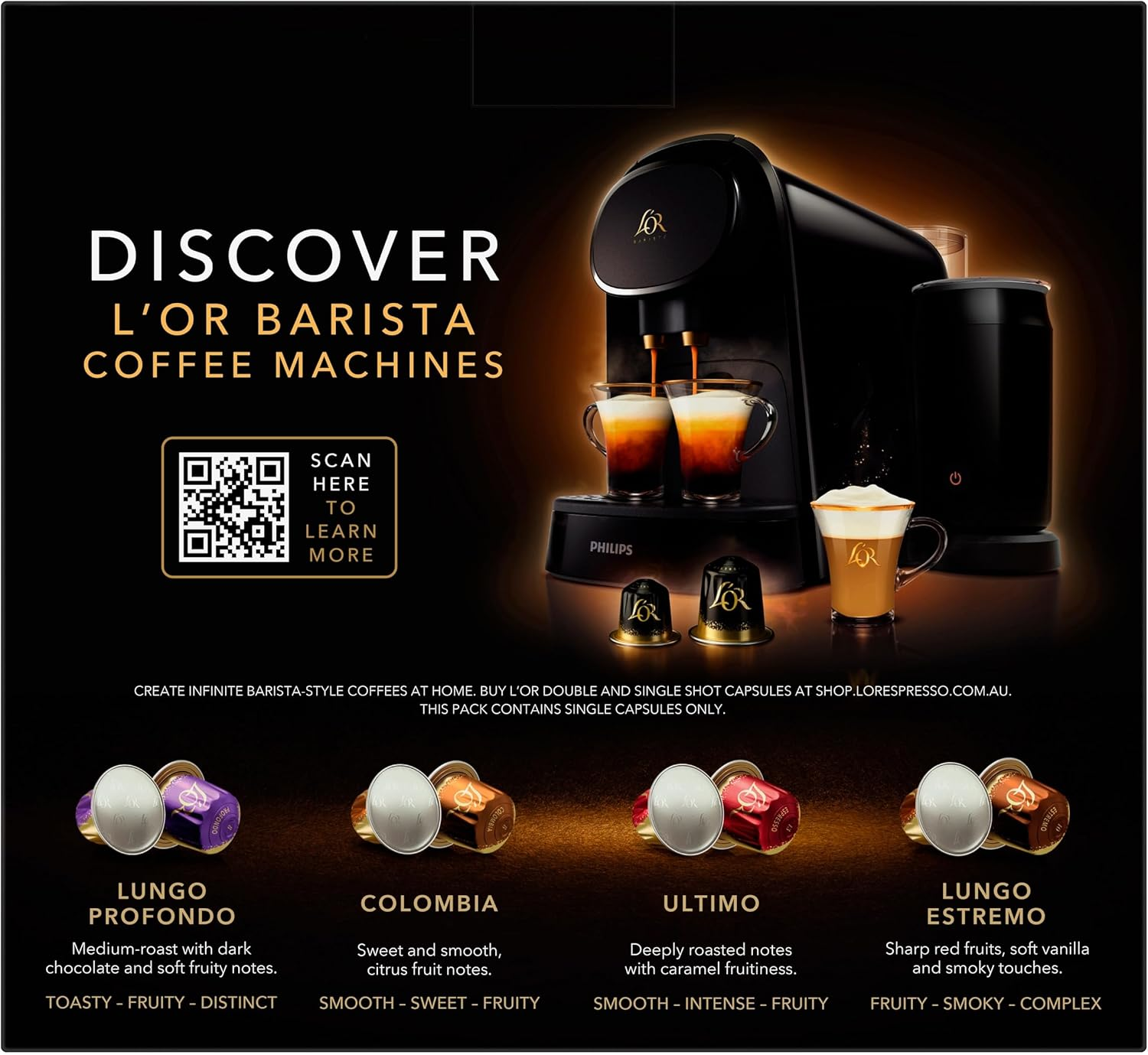 L'OR Espresso Breakfast Variety 50Pk X5 image number 1