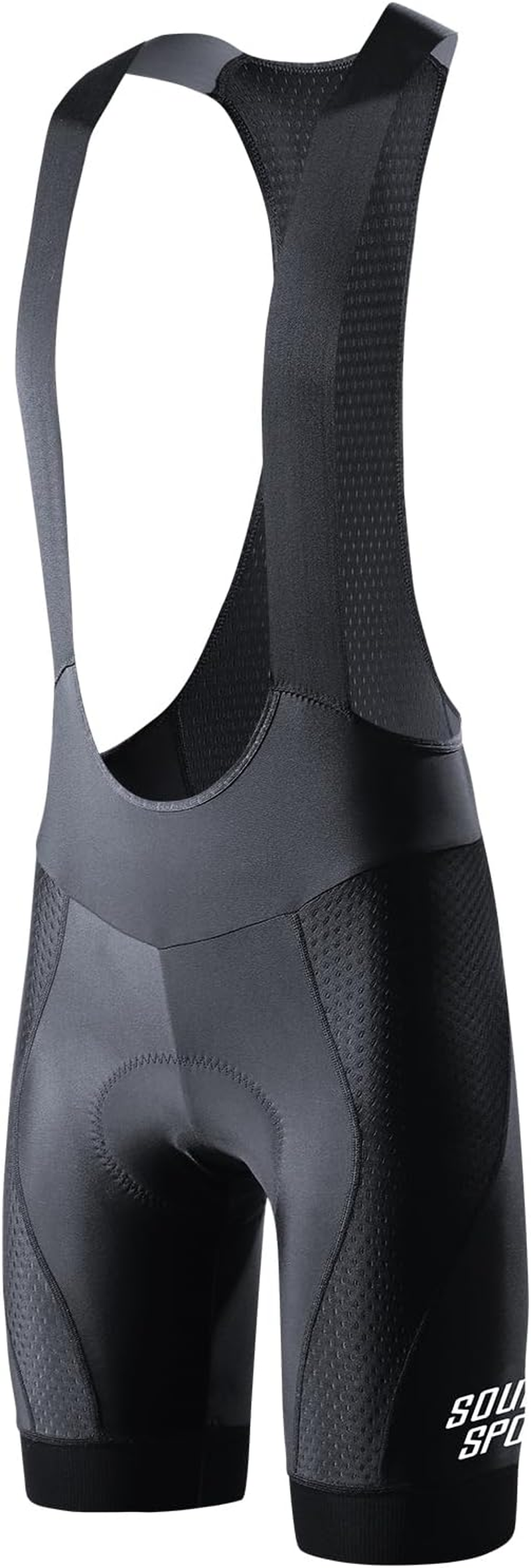 Souke Sports Men'S Cycling Bib Shorts 4D Padded Bike Biking Pants Breathable Compression Bicycle Tights image number 3